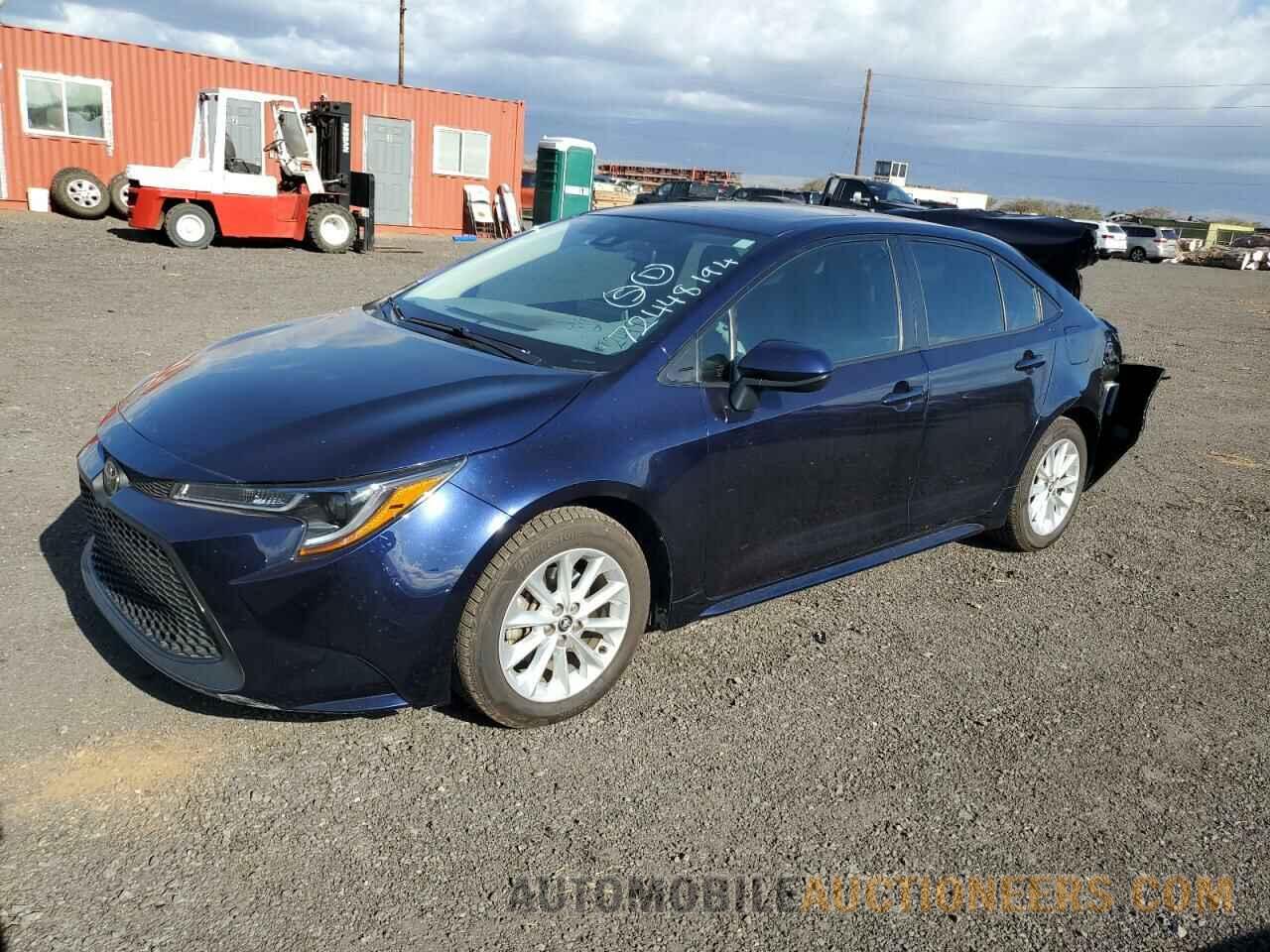 JTDHPRAE4LJ028184 TOYOTA COROLLA 2020