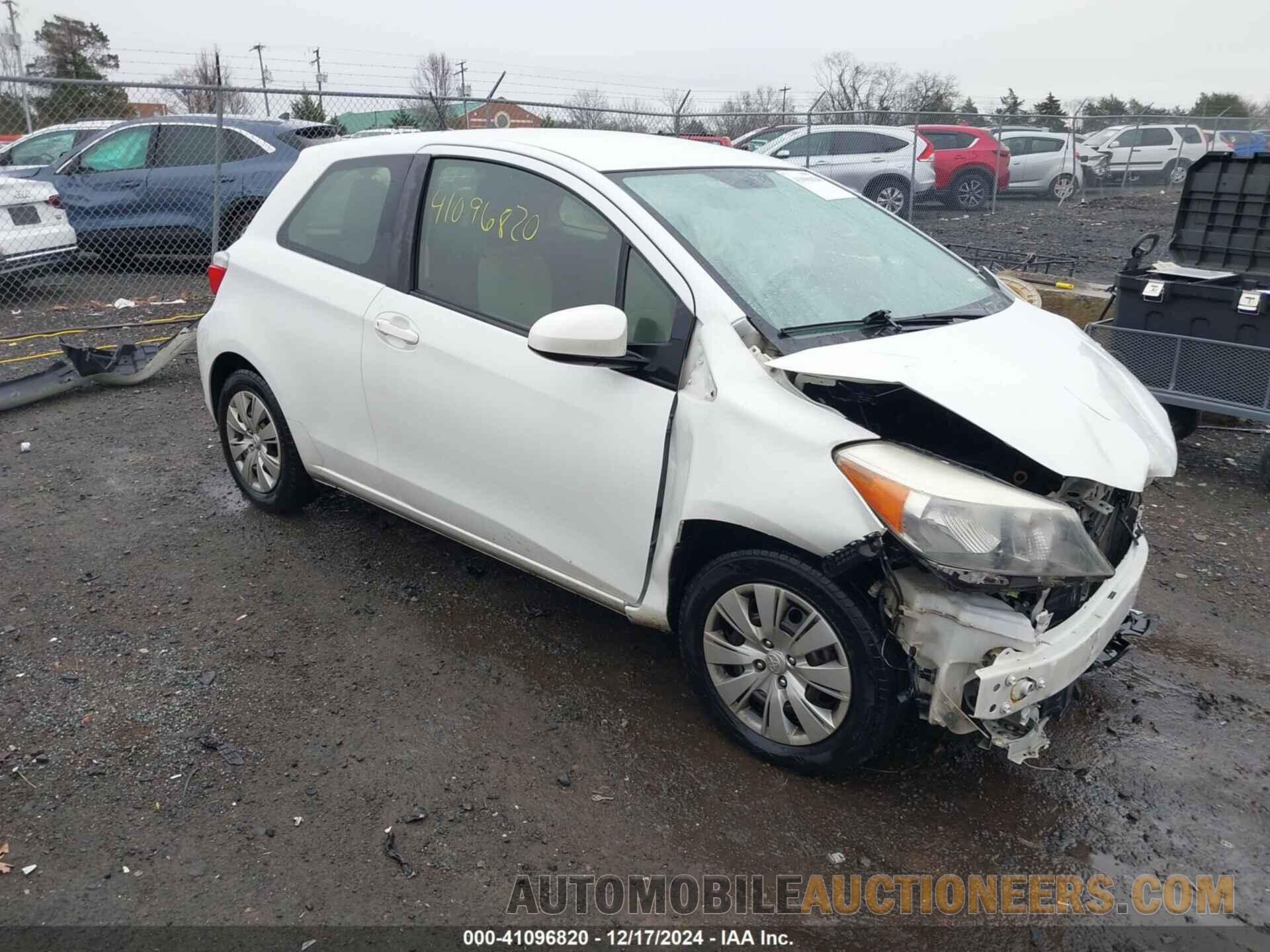 JTDJTUD30ED573715 TOYOTA YARIS 2014