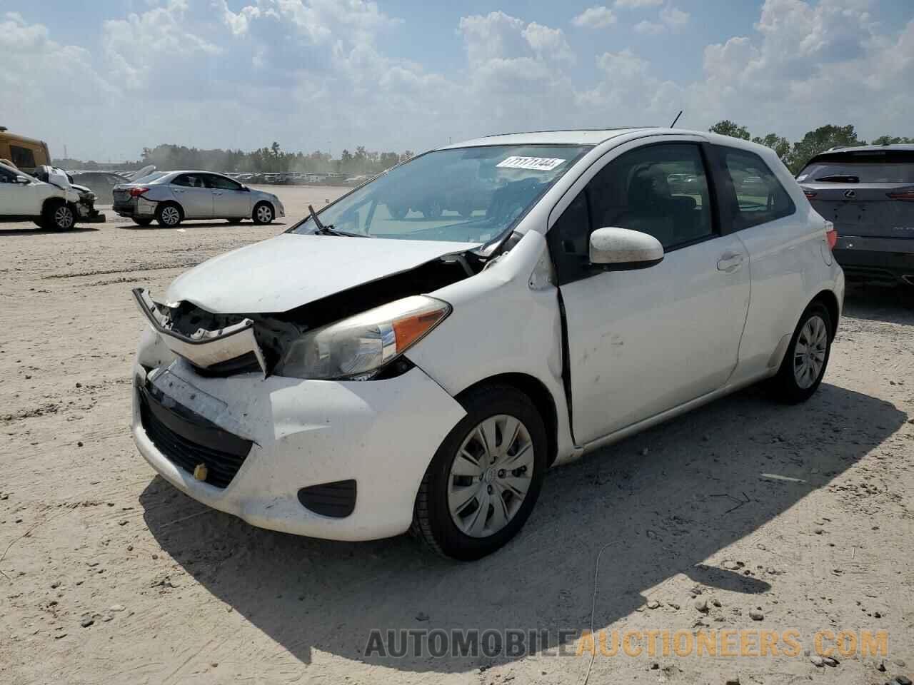 JTDJTUD39CD509458 TOYOTA YARIS 2012