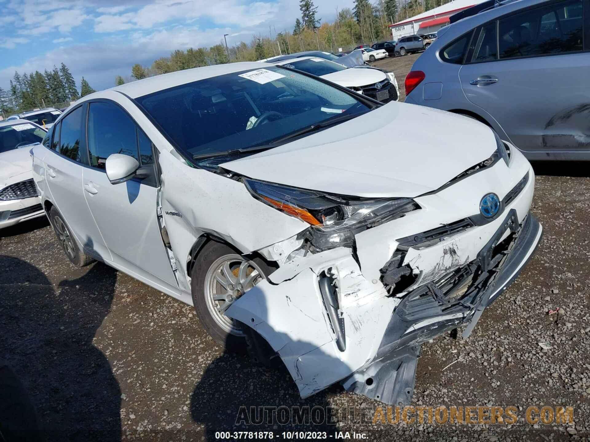 JTDKAMFU0M3129464 TOYOTA PRIUS 2021