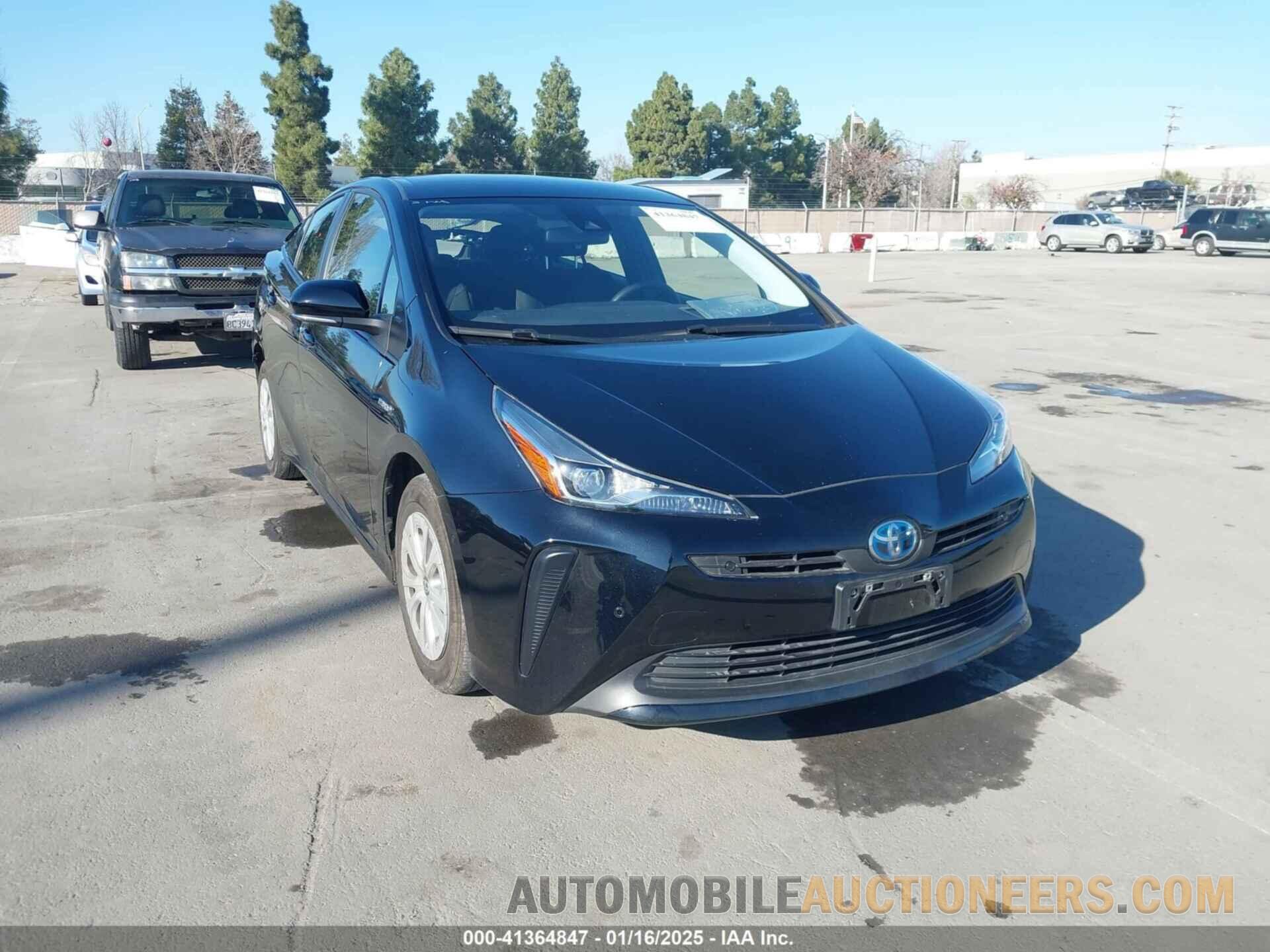 JTDKAMFU0M3133871 TOYOTA PRIUS 2021