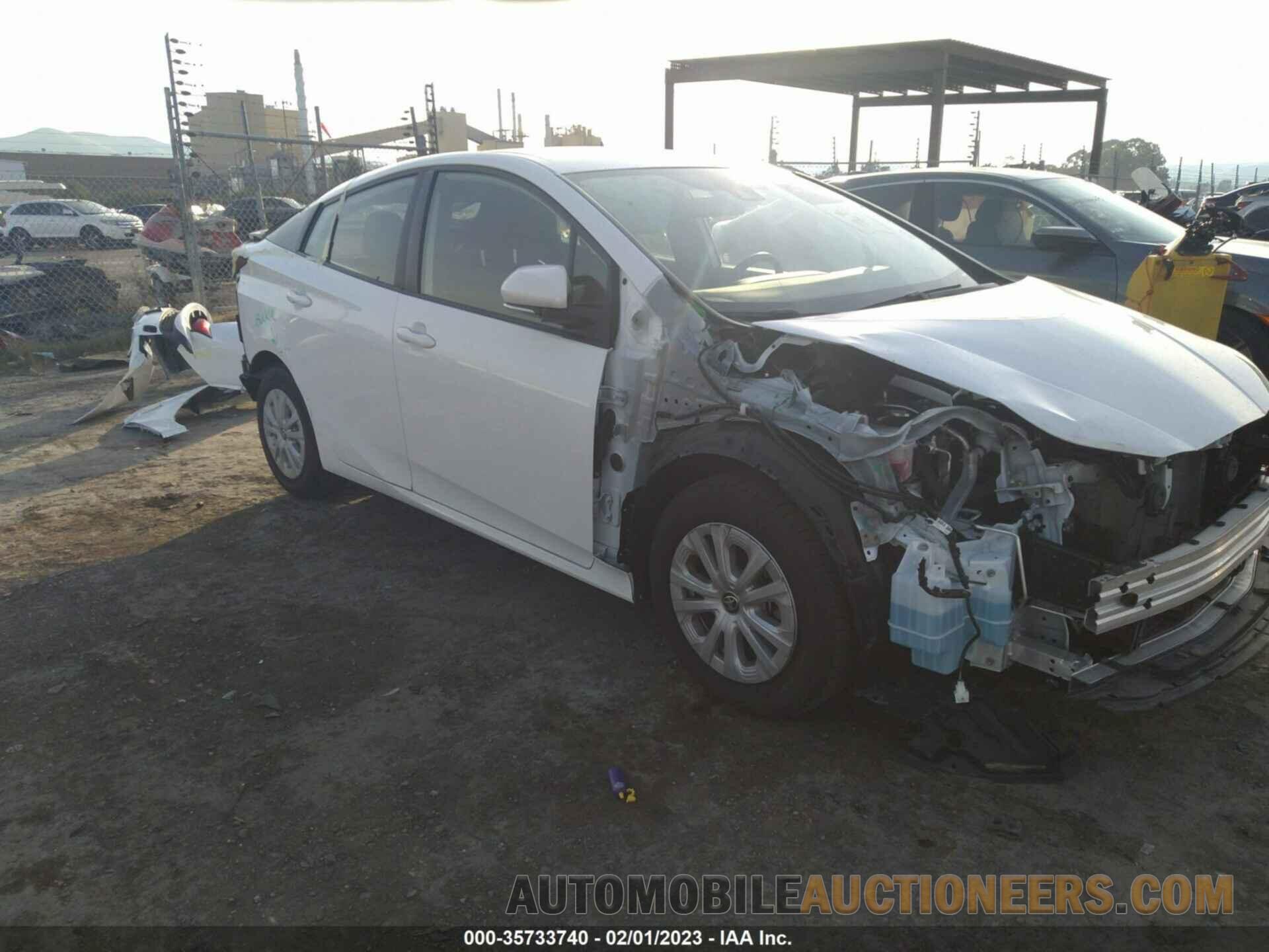 JTDKAMFU0M3134308 TOYOTA PRIUS 2021