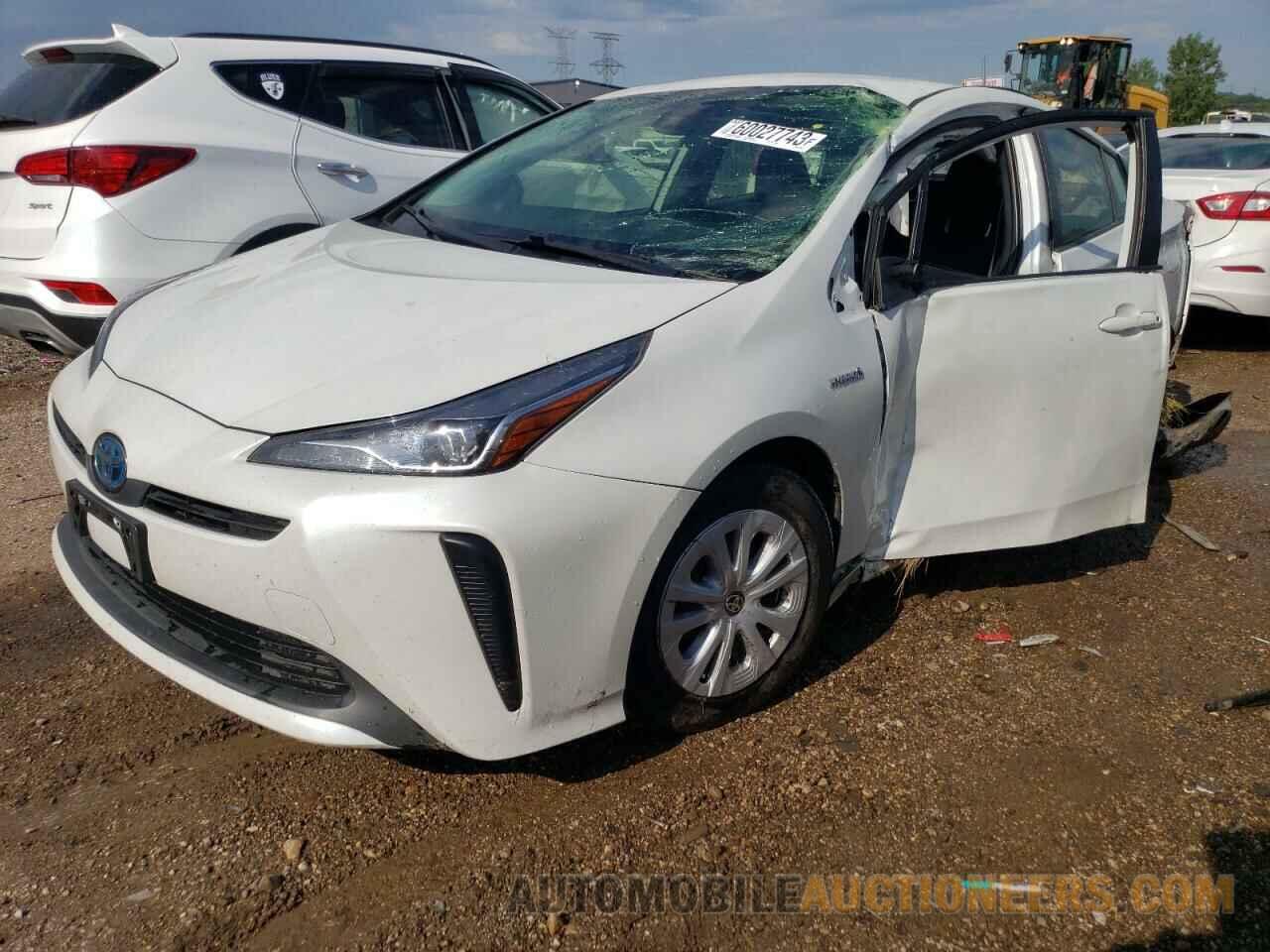 JTDKAMFU0M3137001 TOYOTA PRIUS 2021