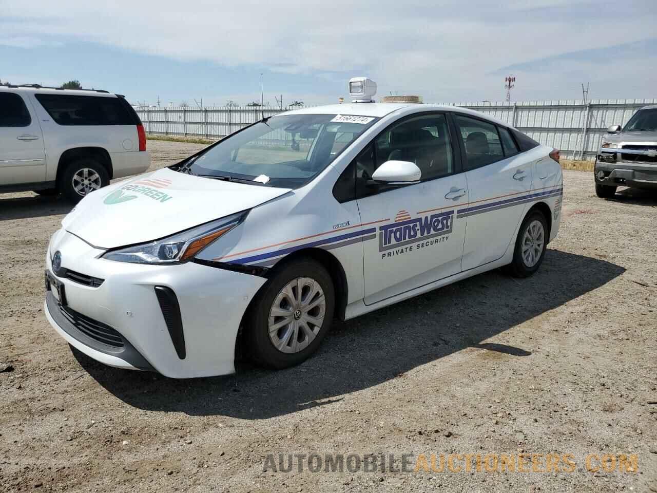 JTDKAMFU0M3139086 TOYOTA PRIUS 2021