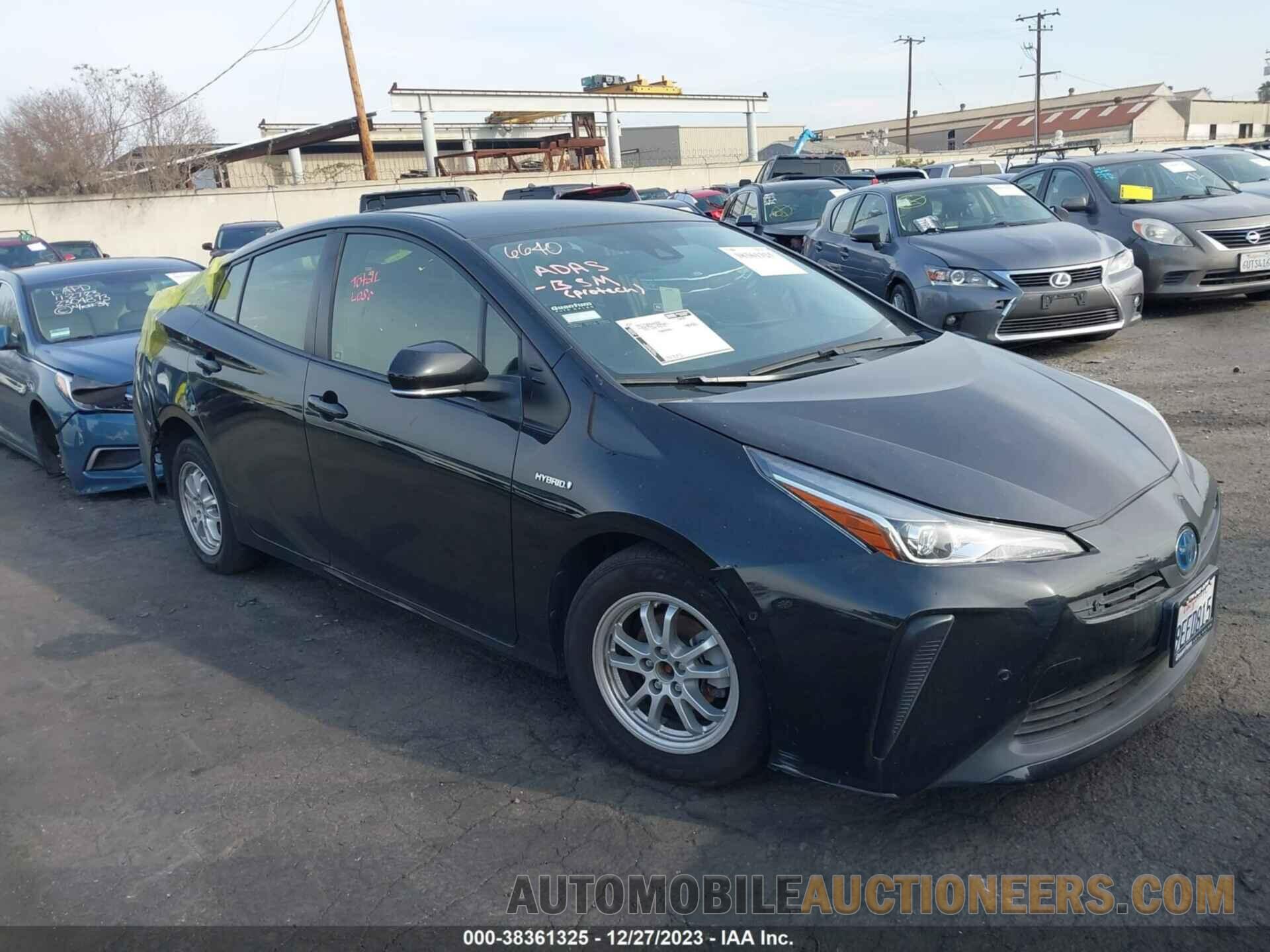 JTDKAMFU0M3140027 TOYOTA PRIUS 2021