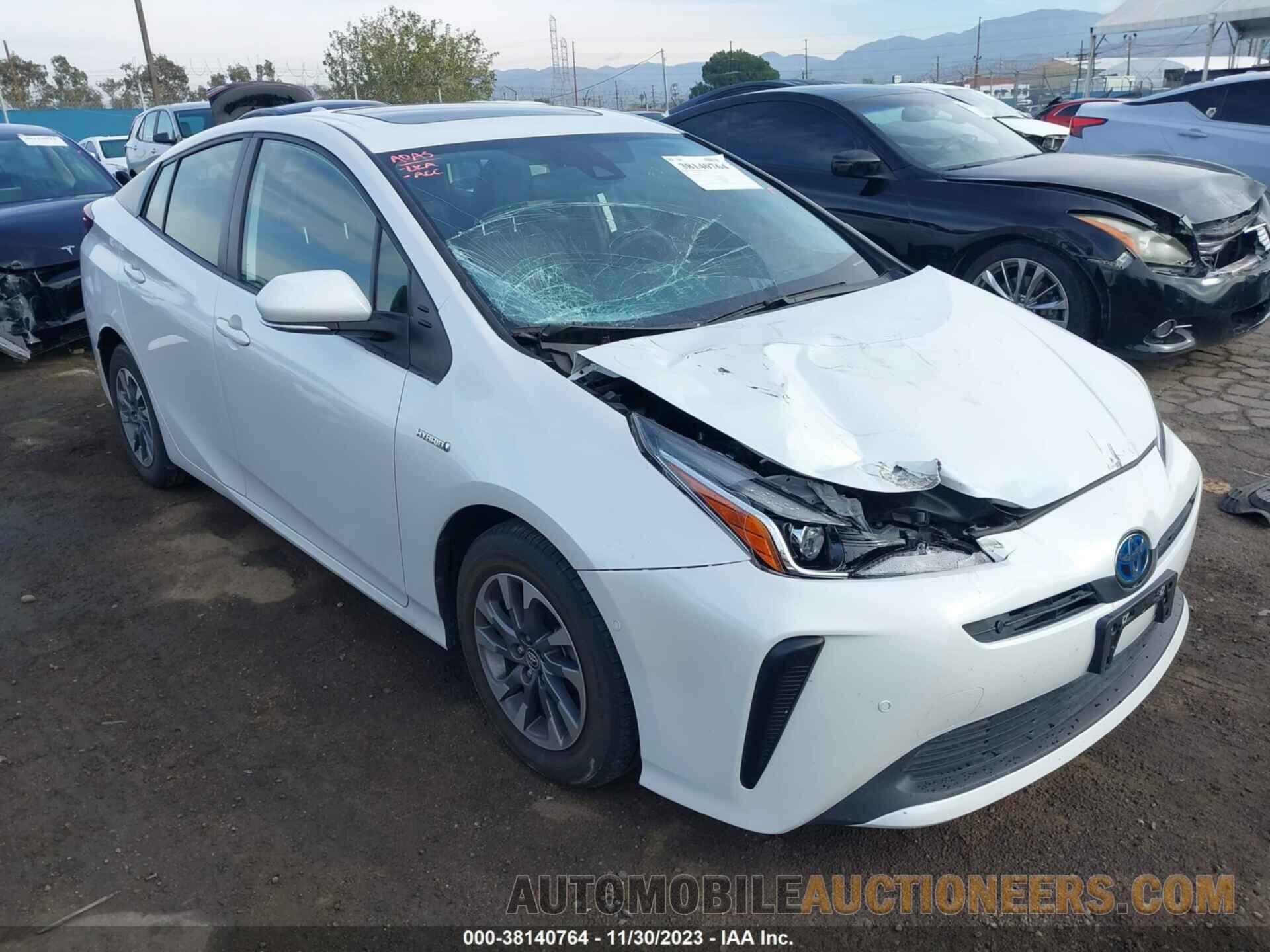 JTDKAMFU0M3145017 TOYOTA PRIUS 2021