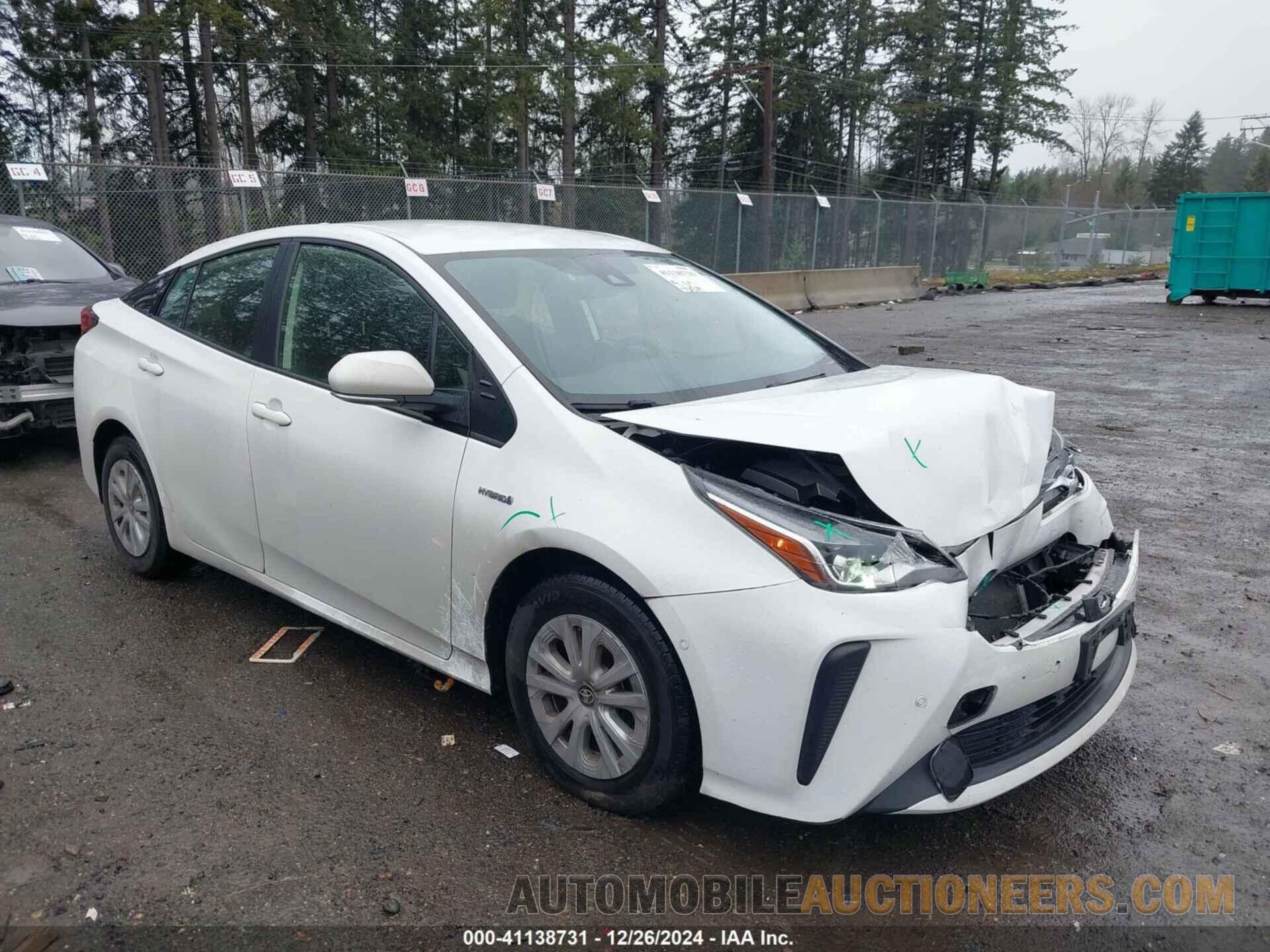 JTDKAMFU0M3147771 TOYOTA PRIUS 2021