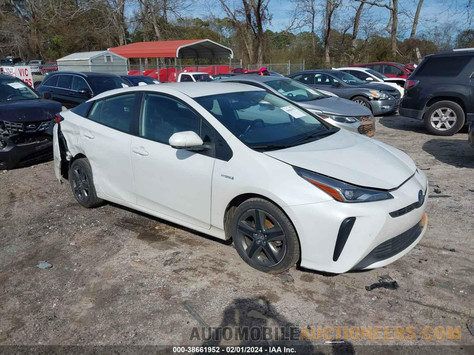 JTDKAMFU0M3150458 TOYOTA PRIUS 2021