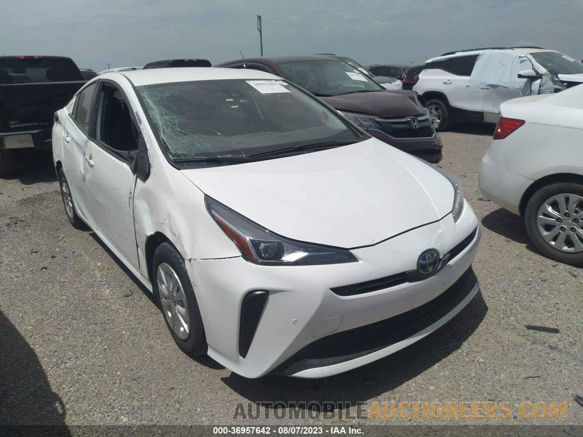 JTDKAMFU0M3151271 TOYOTA PRIUS 2021