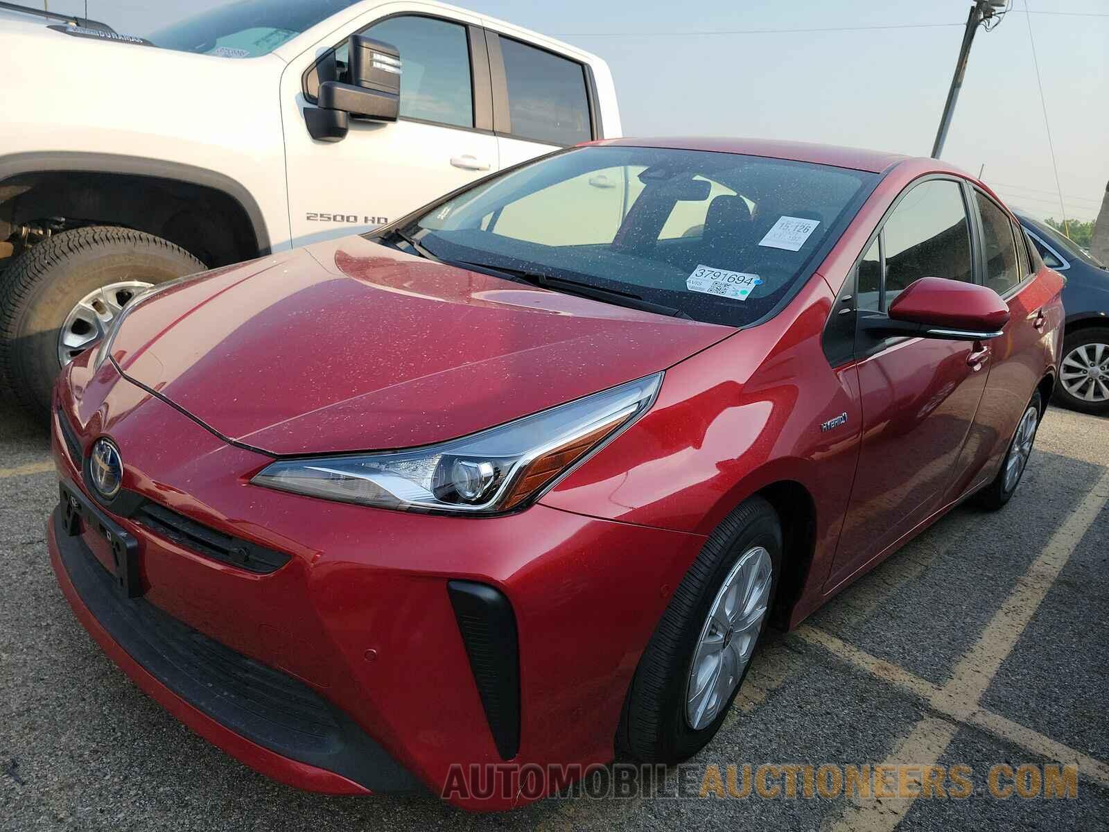 JTDKAMFU0M3153053 Toyota Prius 2021