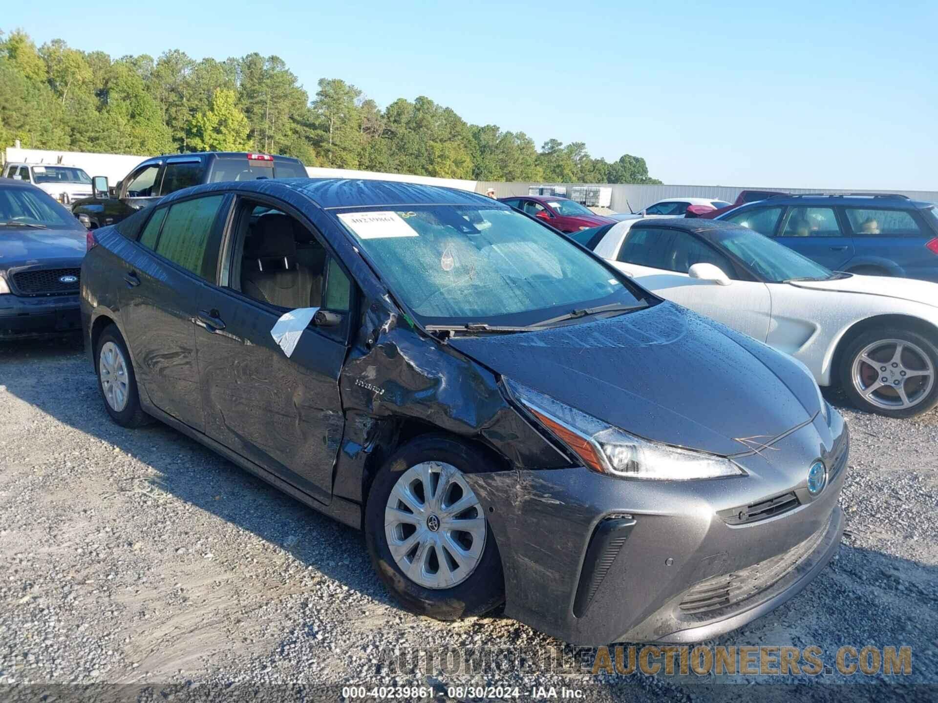 JTDKAMFU0M3153067 TOYOTA PRIUS 2021