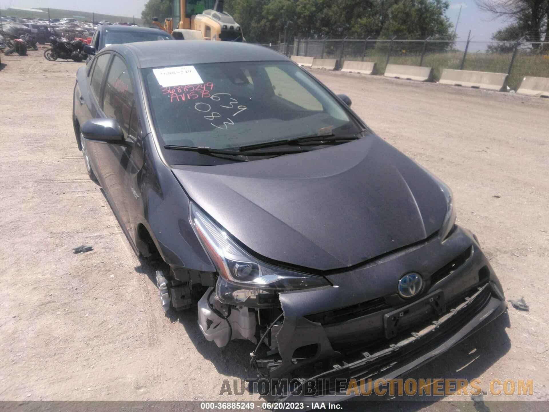 JTDKAMFU0M3153134 TOYOTA PRIUS 2021