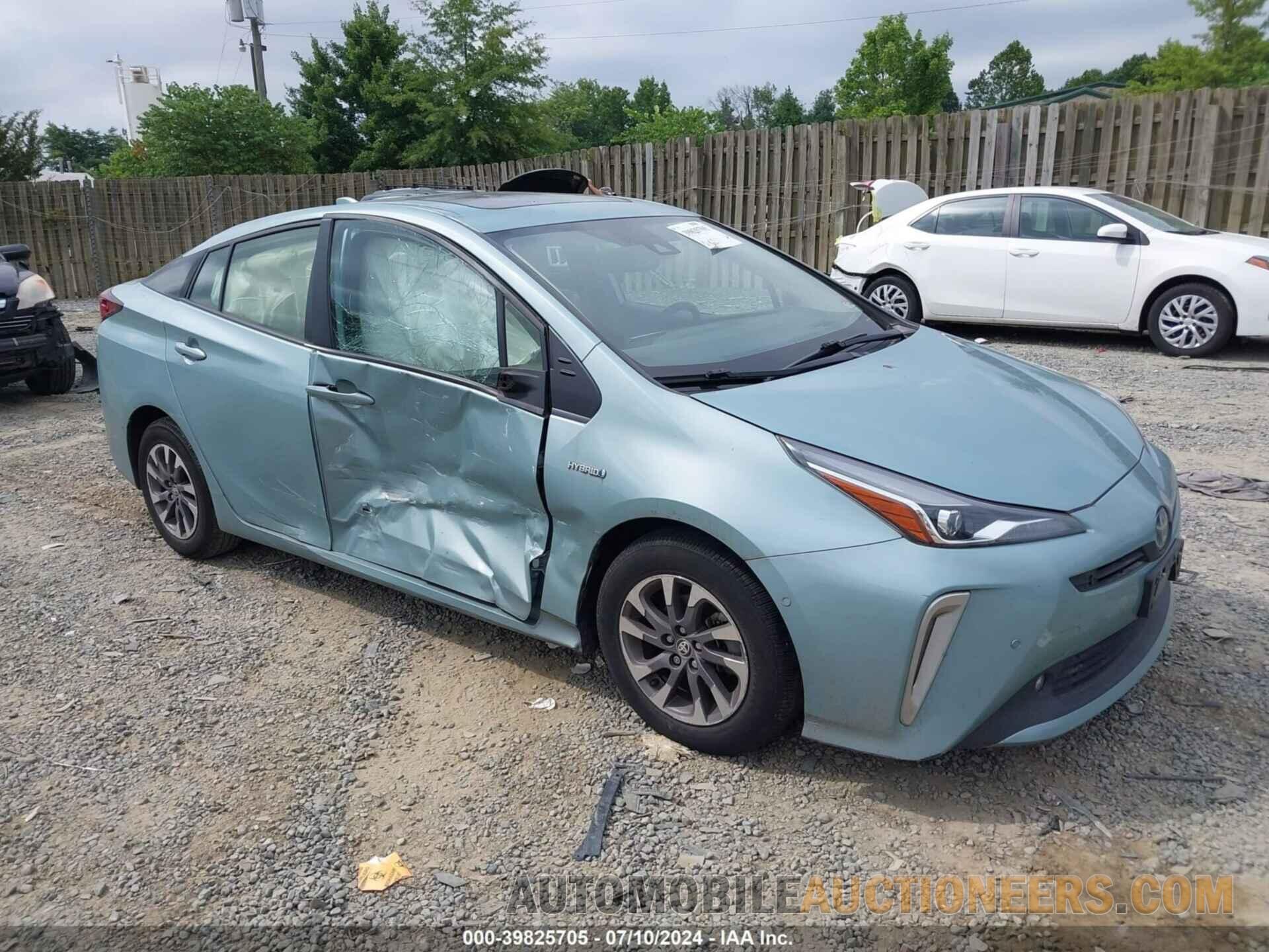 JTDKAMFU0N3153524 TOYOTA PRIUS 2022