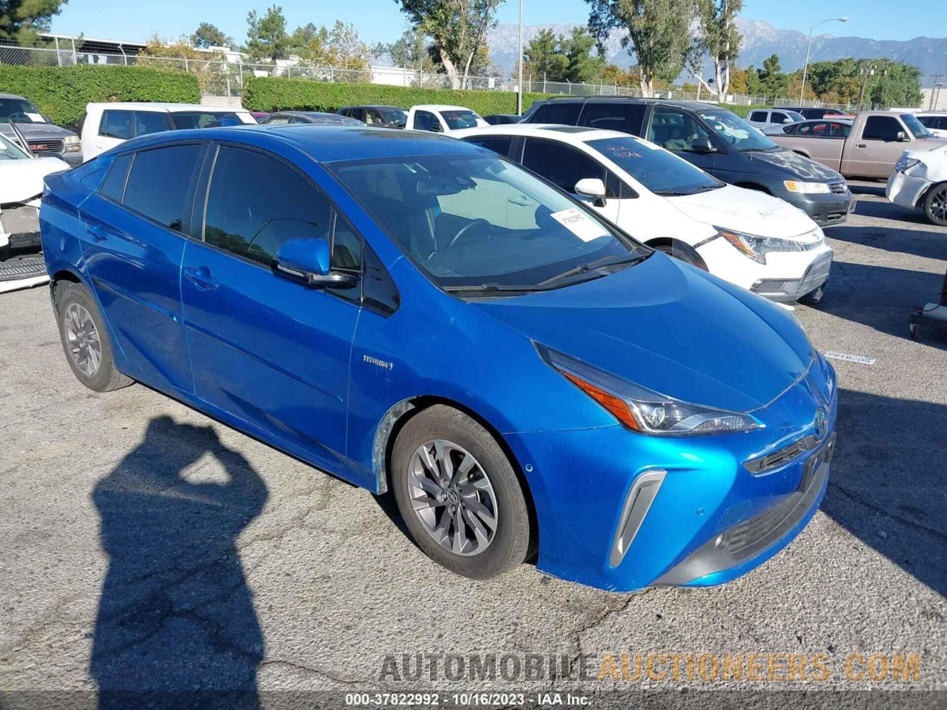 JTDKAMFU0N3155306 TOYOTA PRIUS 2022