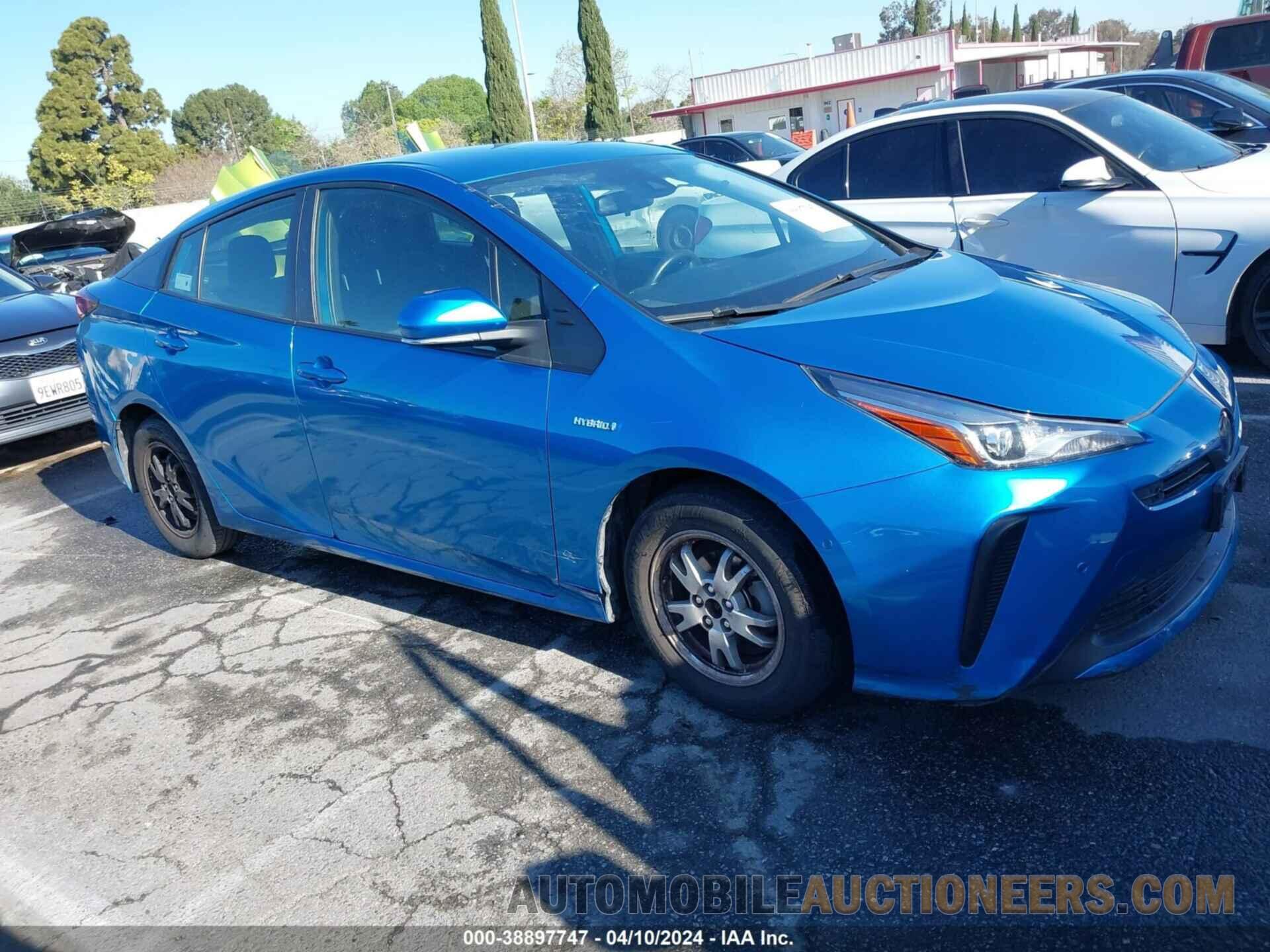 JTDKAMFU0N3157329 TOYOTA PRIUS 2022