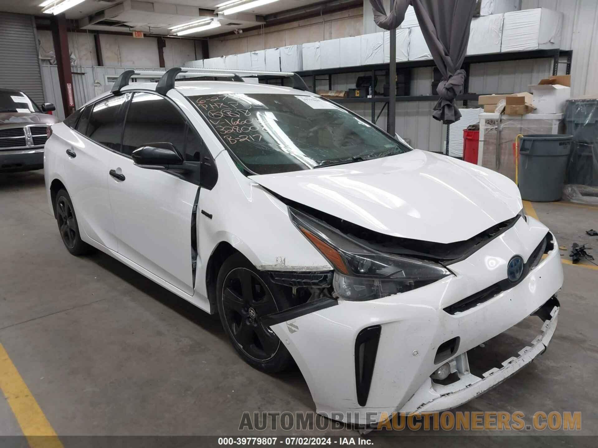 JTDKAMFU0N3166046 TOYOTA PRIUS 2022