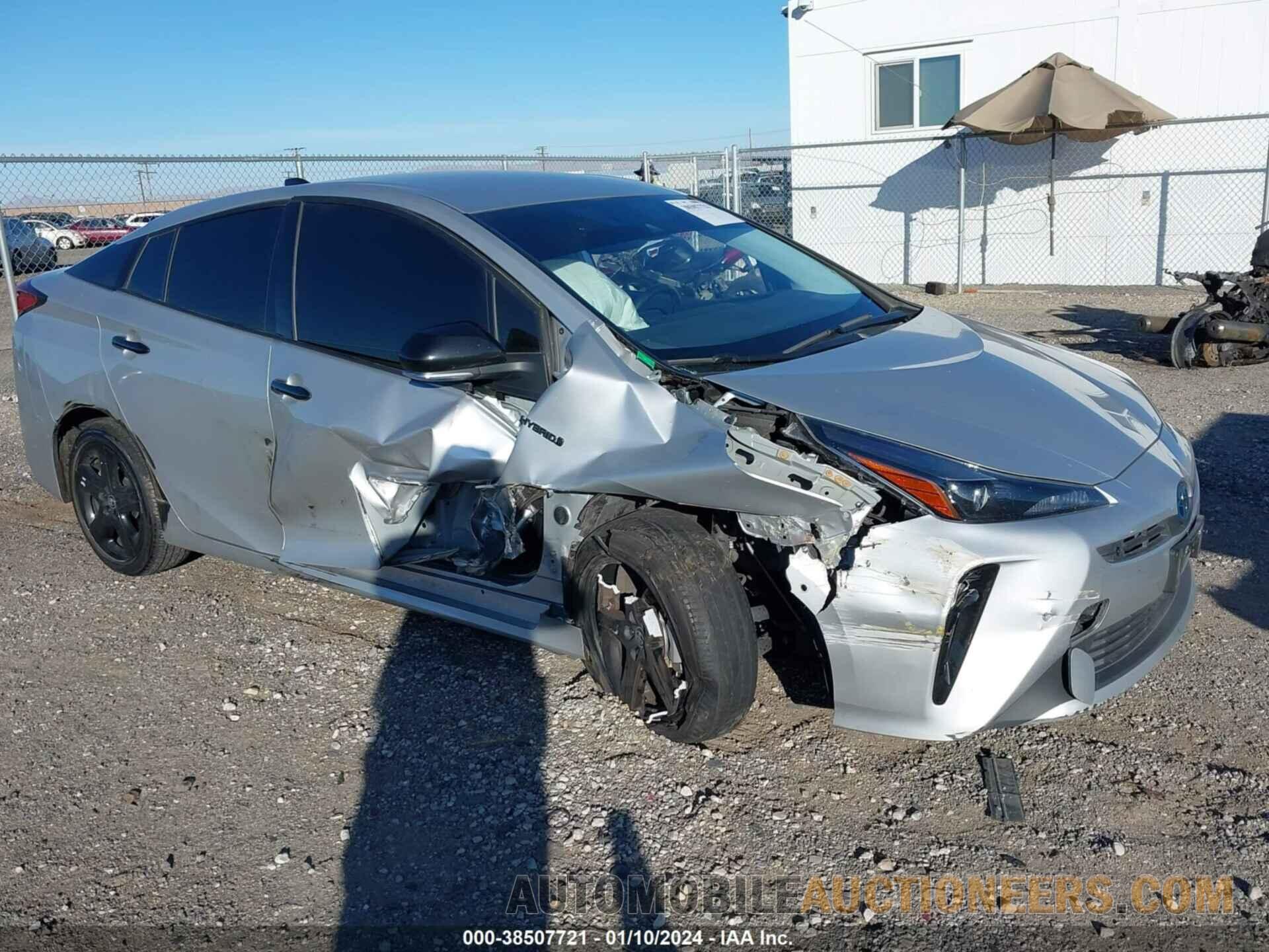 JTDKAMFU0N3166483 TOYOTA PRIUS 2022