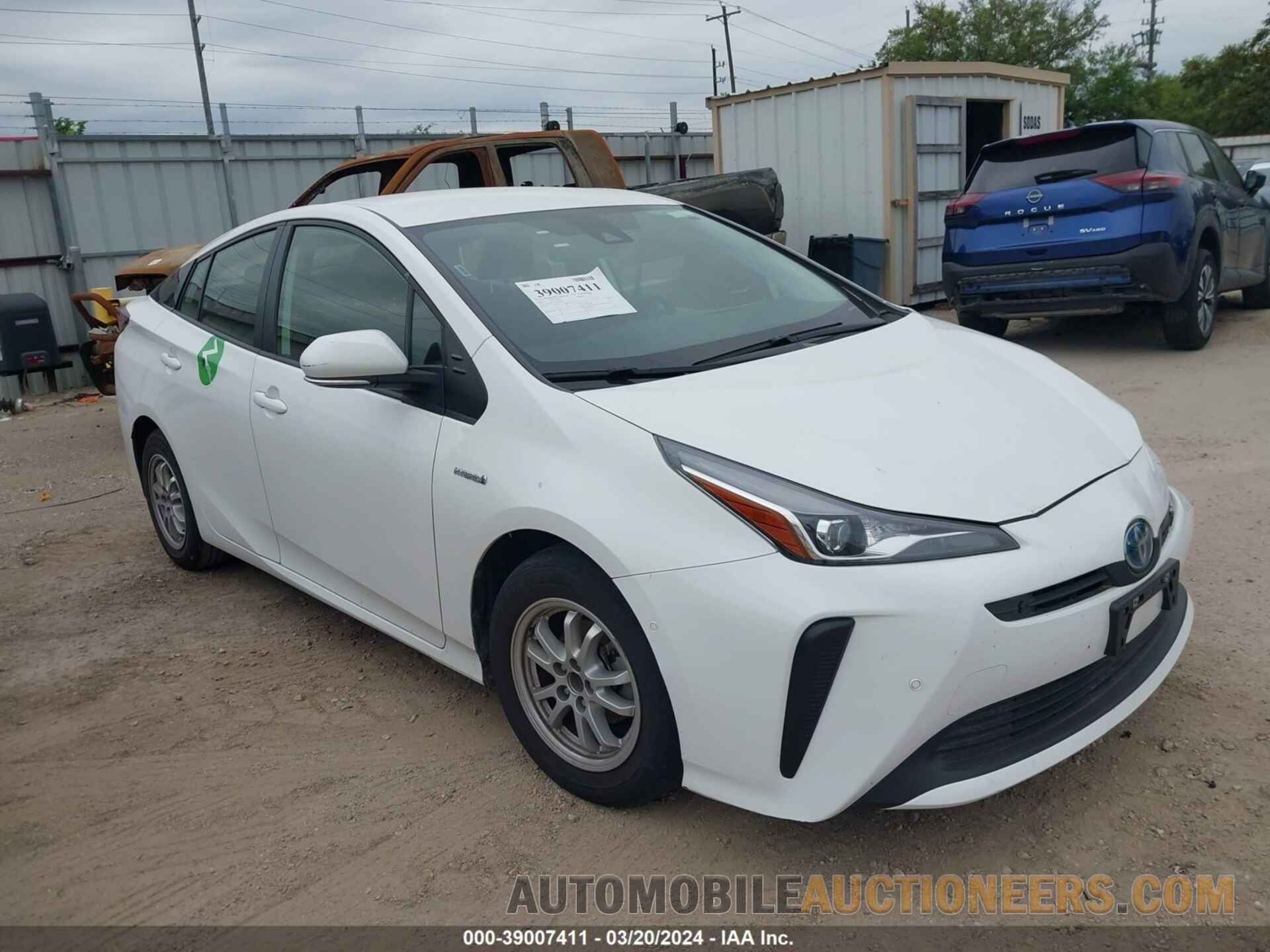 JTDKAMFU0N3179542 TOYOTA PRIUS 2022