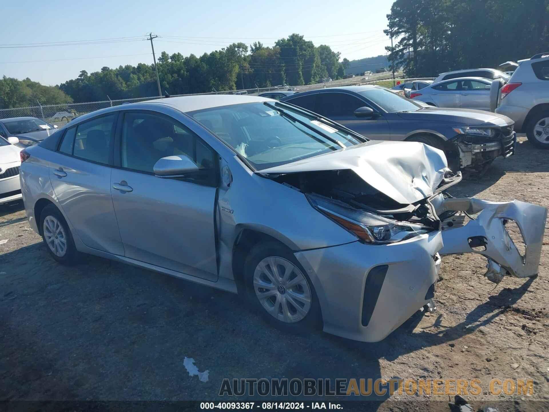 JTDKAMFU0N3180092 TOYOTA PRIUS 2022