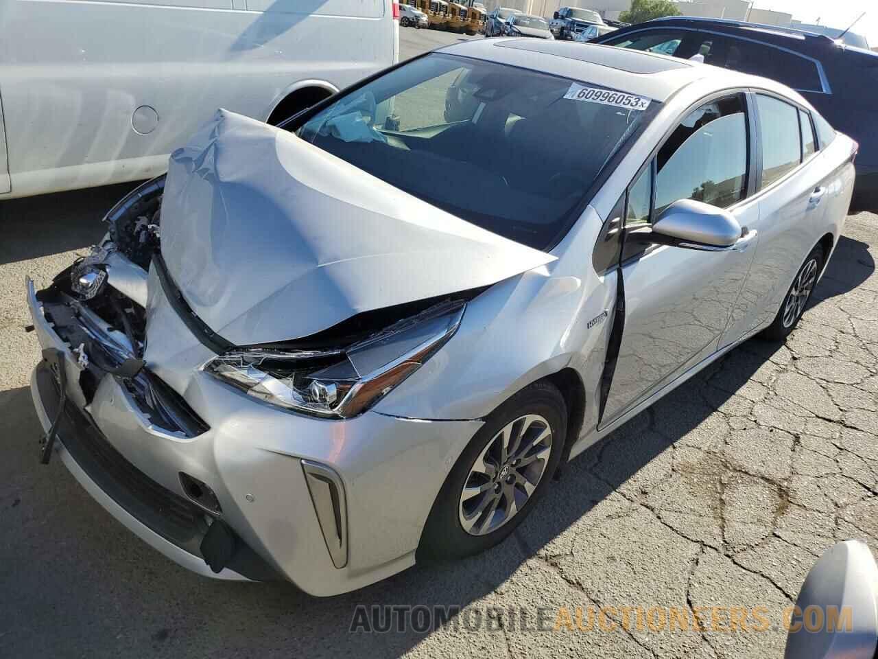 JTDKAMFU0N3186927 TOYOTA PRIUS NIGH 2022