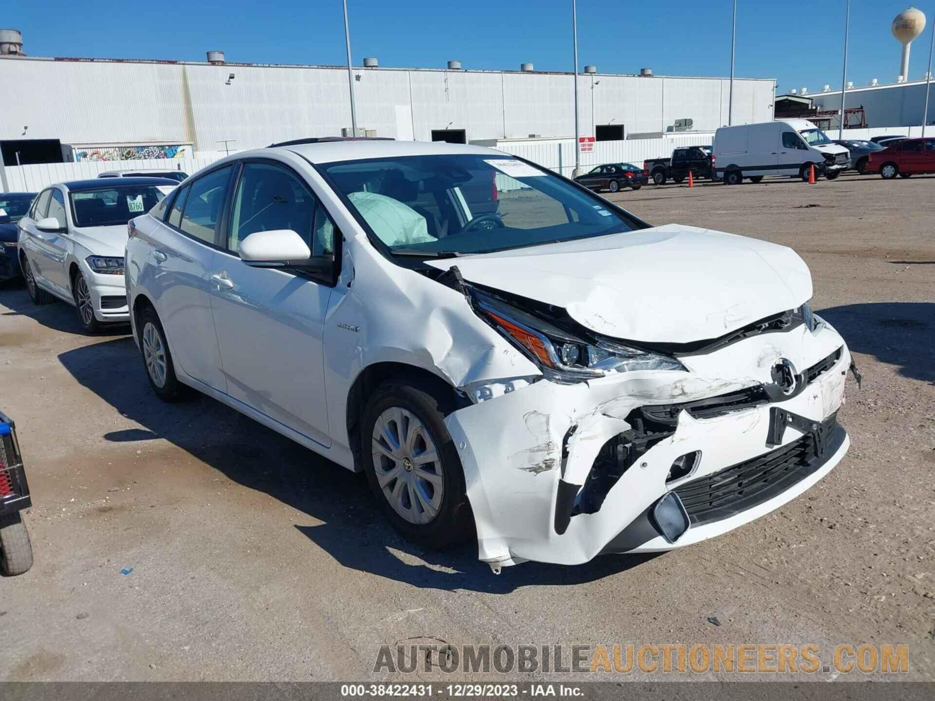 JTDKAMFU0N3187706 TOYOTA PRIUS 2022