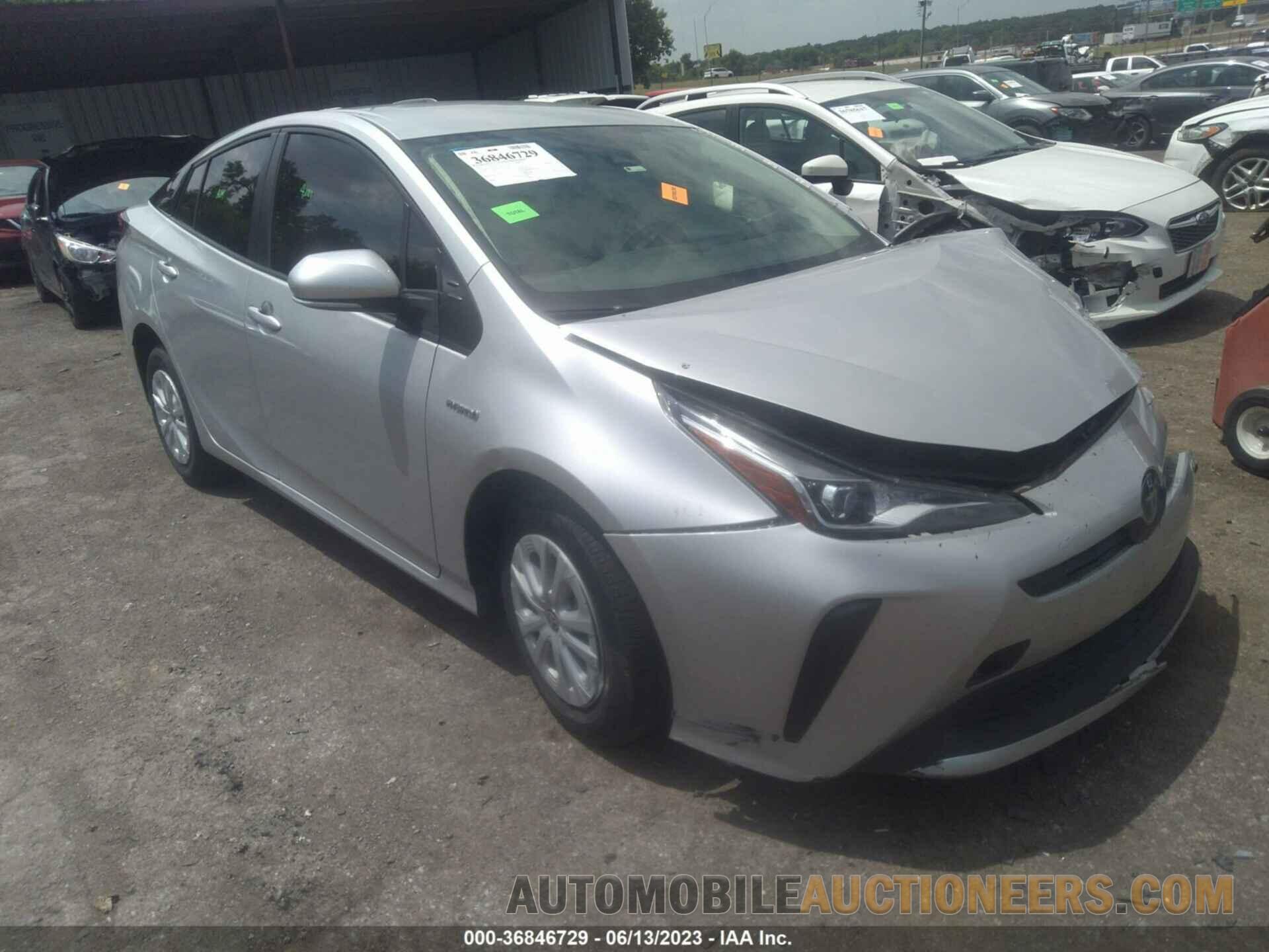 JTDKAMFU1M3131451 TOYOTA PRIUS 2021