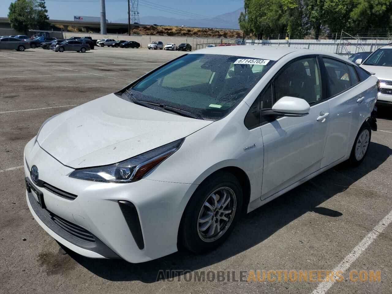 JTDKAMFU1M3133636 TOYOTA PRIUS 2021