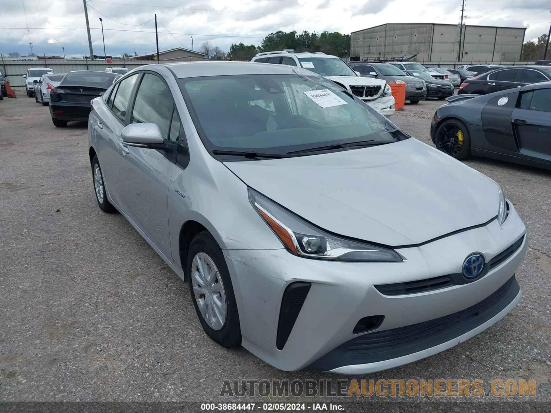 JTDKAMFU1M3145849 TOYOTA PRIUS 2021