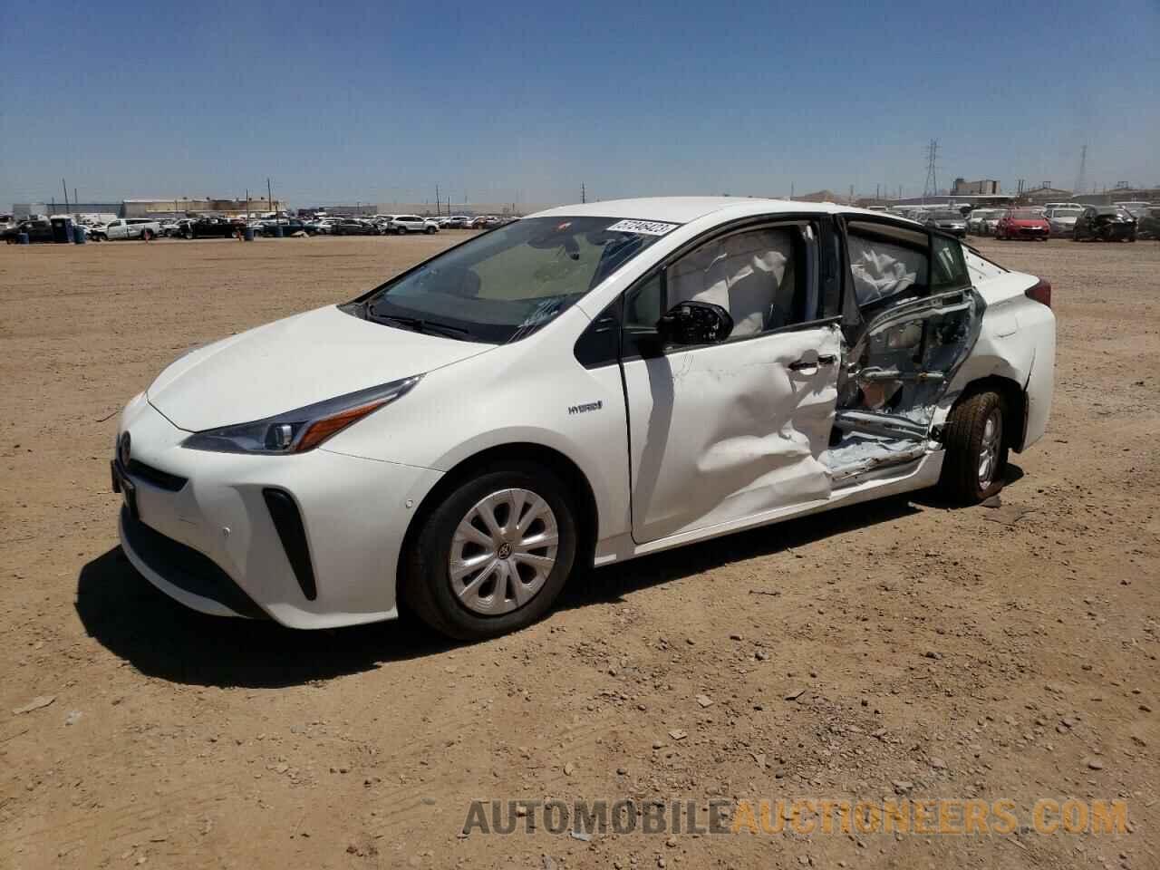 JTDKAMFU1M3149741 TOYOTA PRIUS 2021