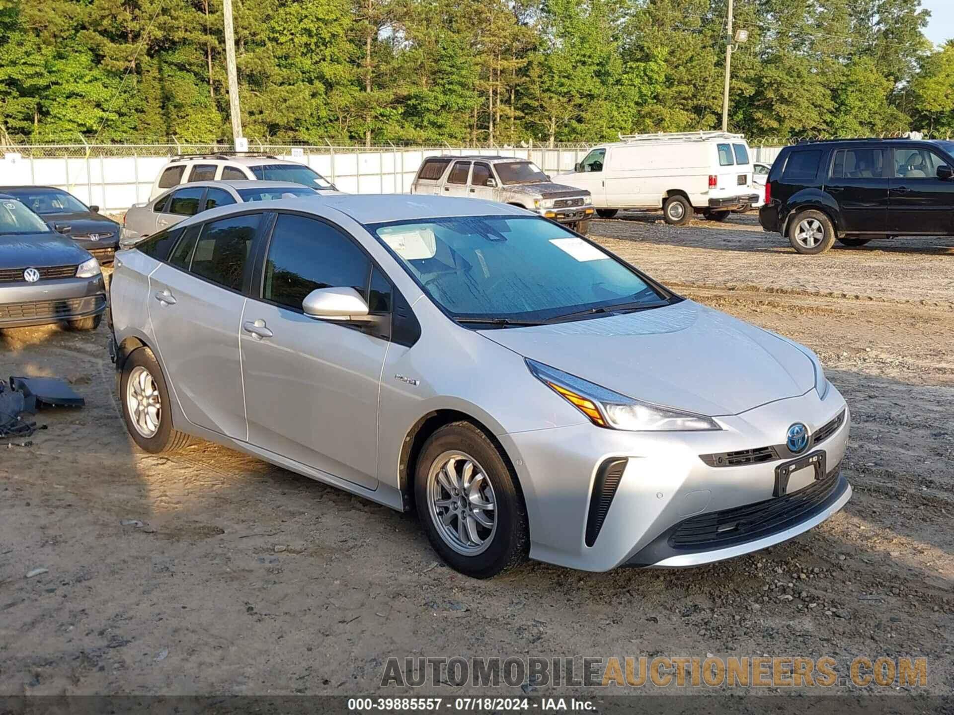 JTDKAMFU1N3155704 TOYOTA PRIUS 2022