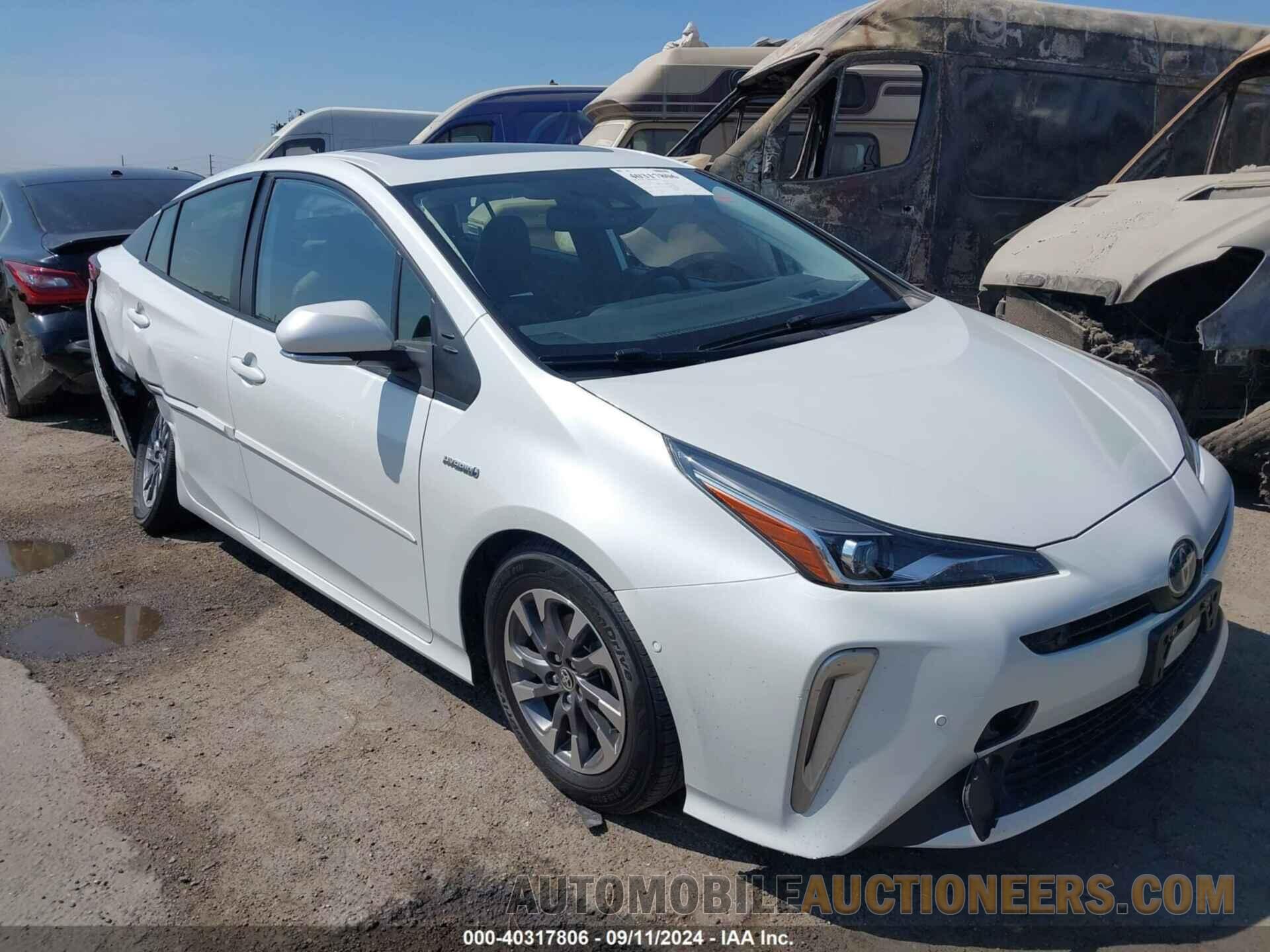 JTDKAMFU1N3161535 TOYOTA PRIUS 2022