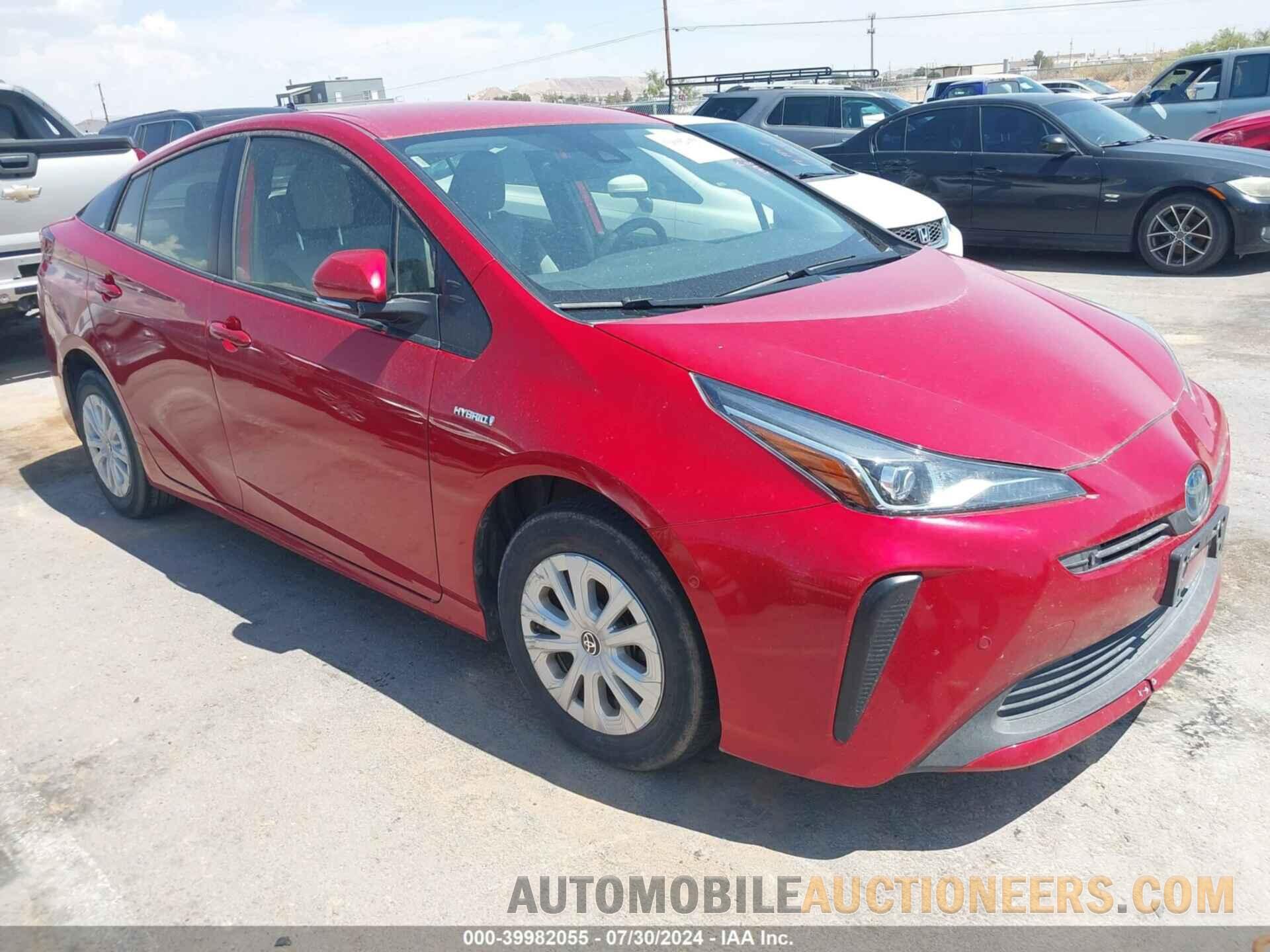 JTDKAMFU1N3163785 TOYOTA PRIUS 2022