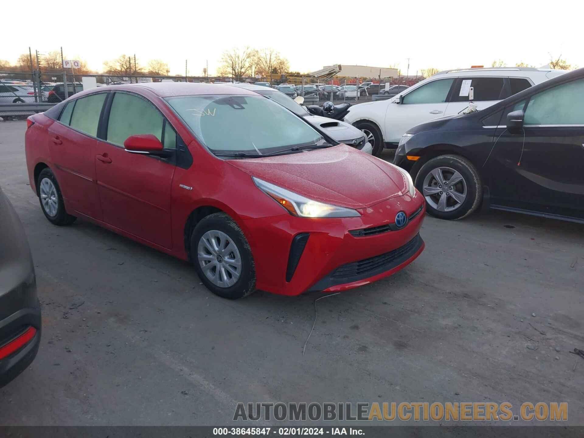 JTDKAMFU1N3173913 TOYOTA PRIUS 2022