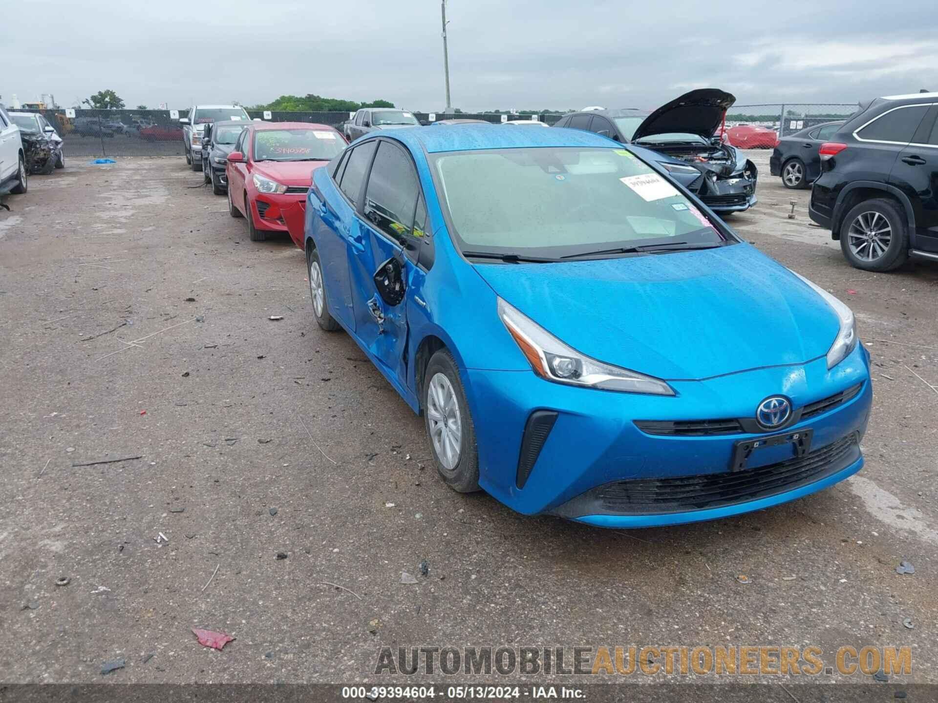 JTDKAMFU1N3187732 TOYOTA PRIUS 2022