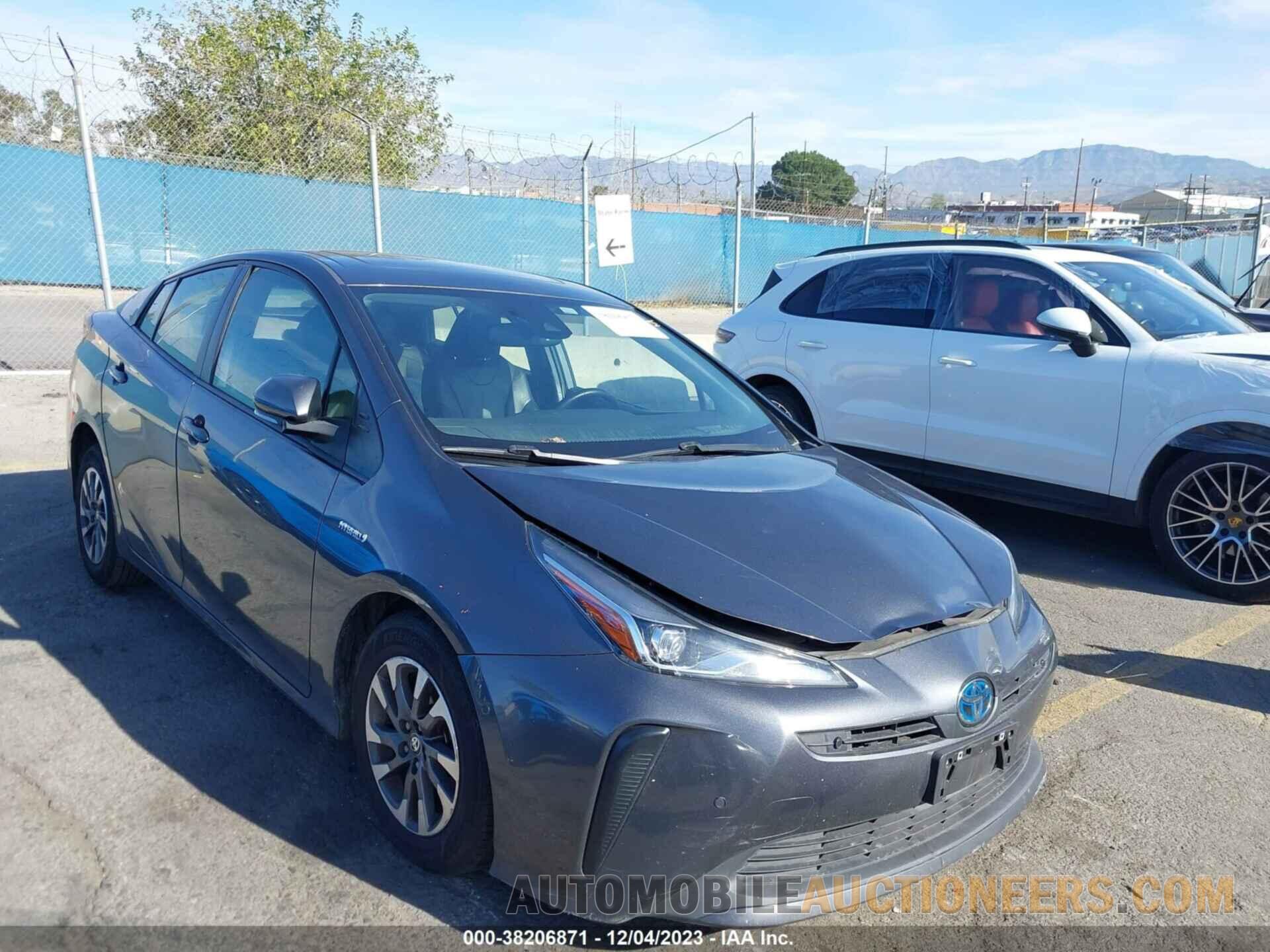 JTDKAMFU2M3127179 TOYOTA PRIUS 2021