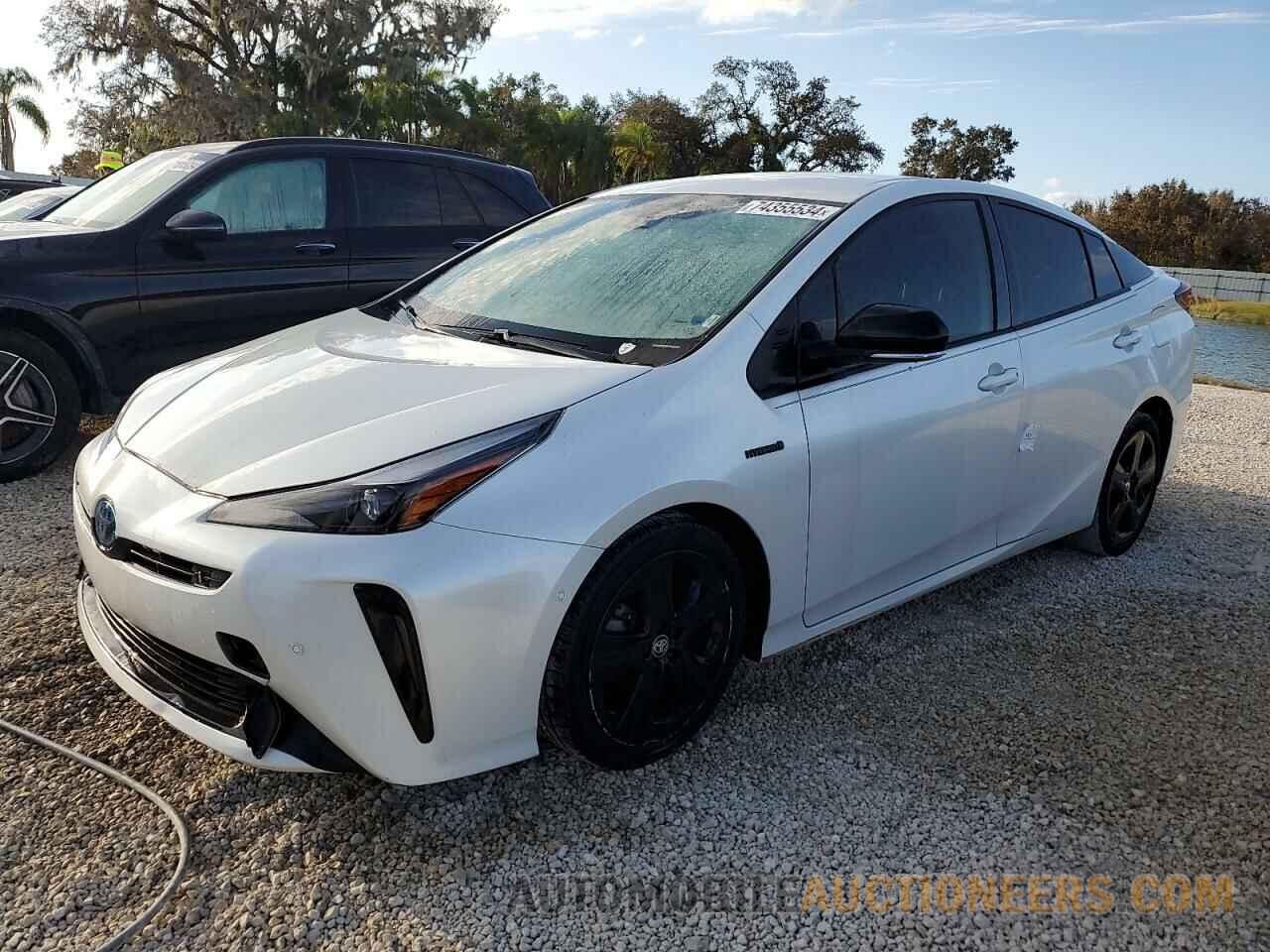 JTDKAMFU2M3127893 TOYOTA PRIUS 2021