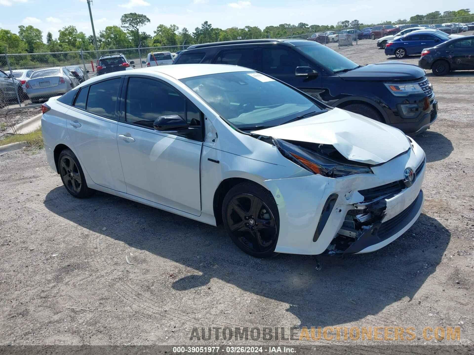 JTDKAMFU2M3128591 TOYOTA PRIUS 2021