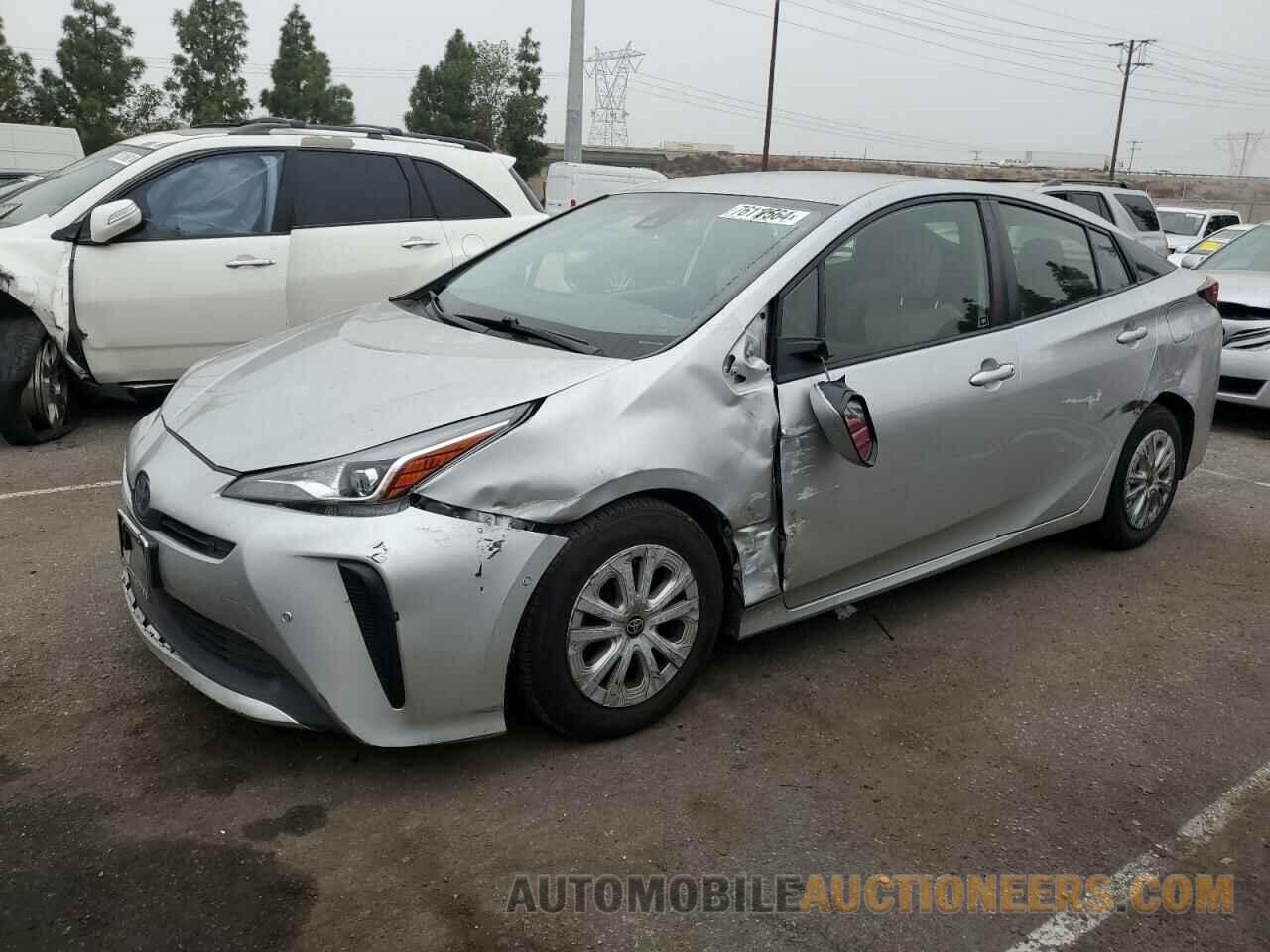 JTDKAMFU2M3133905 TOYOTA PRIUS 2021