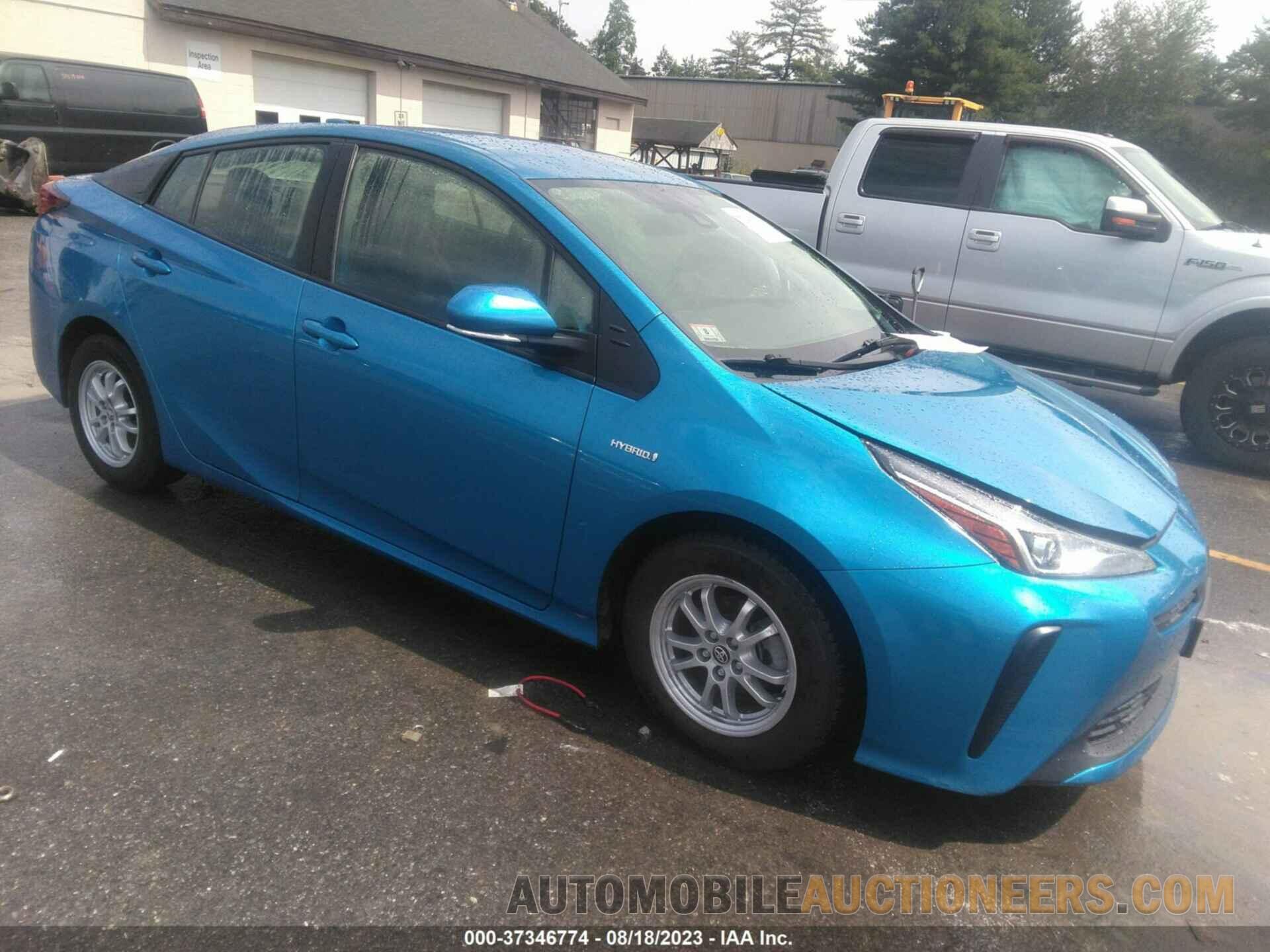 JTDKAMFU2M3141325 TOYOTA PRIUS 2021