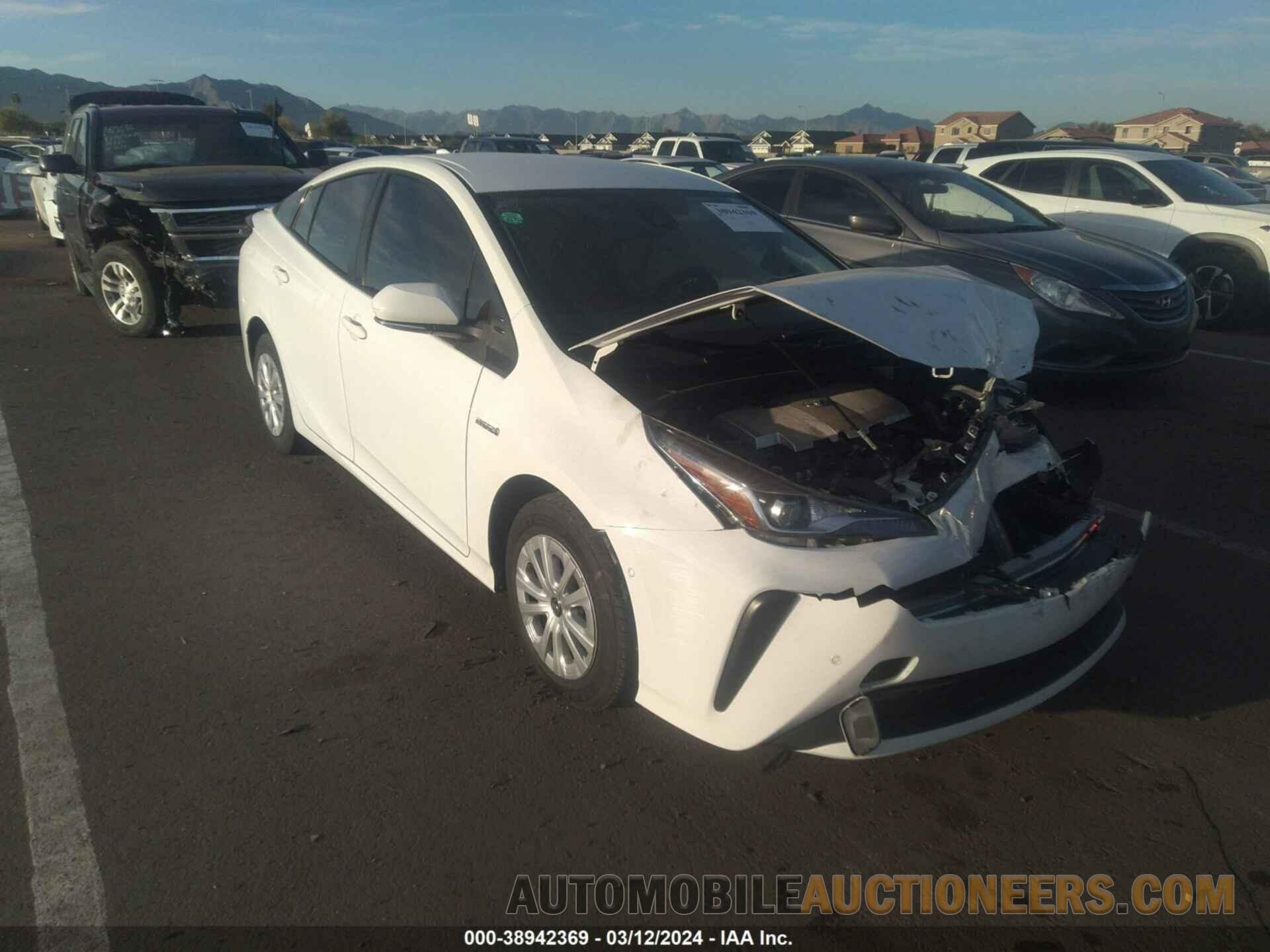 JTDKAMFU2M3149084 TOYOTA PRIUS 2021