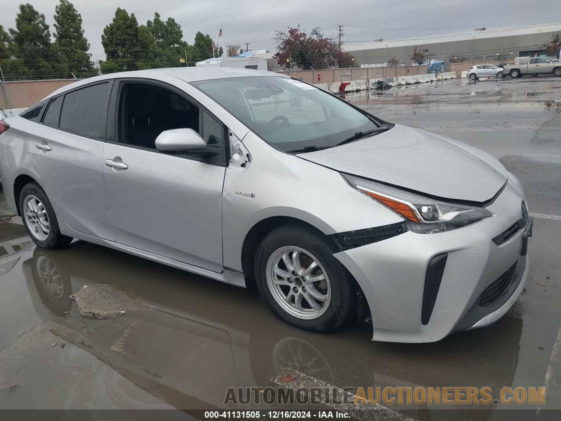 JTDKAMFU2M3149280 TOYOTA PRIUS 2021