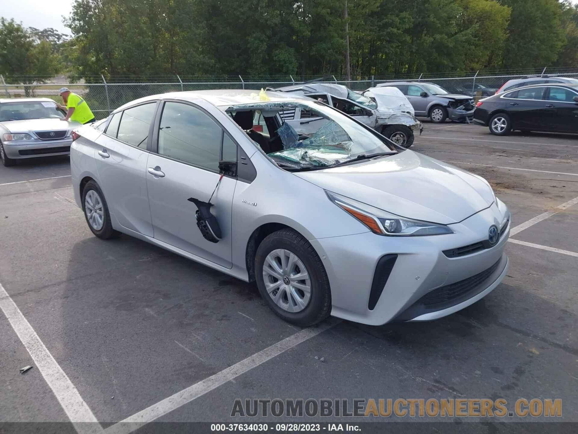 JTDKAMFU2M3149814 TOYOTA PRIUS 2021