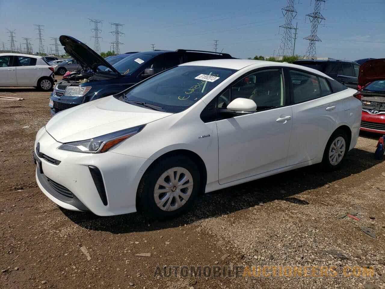 JTDKAMFU2M3150347 TOYOTA PRIUS 2021