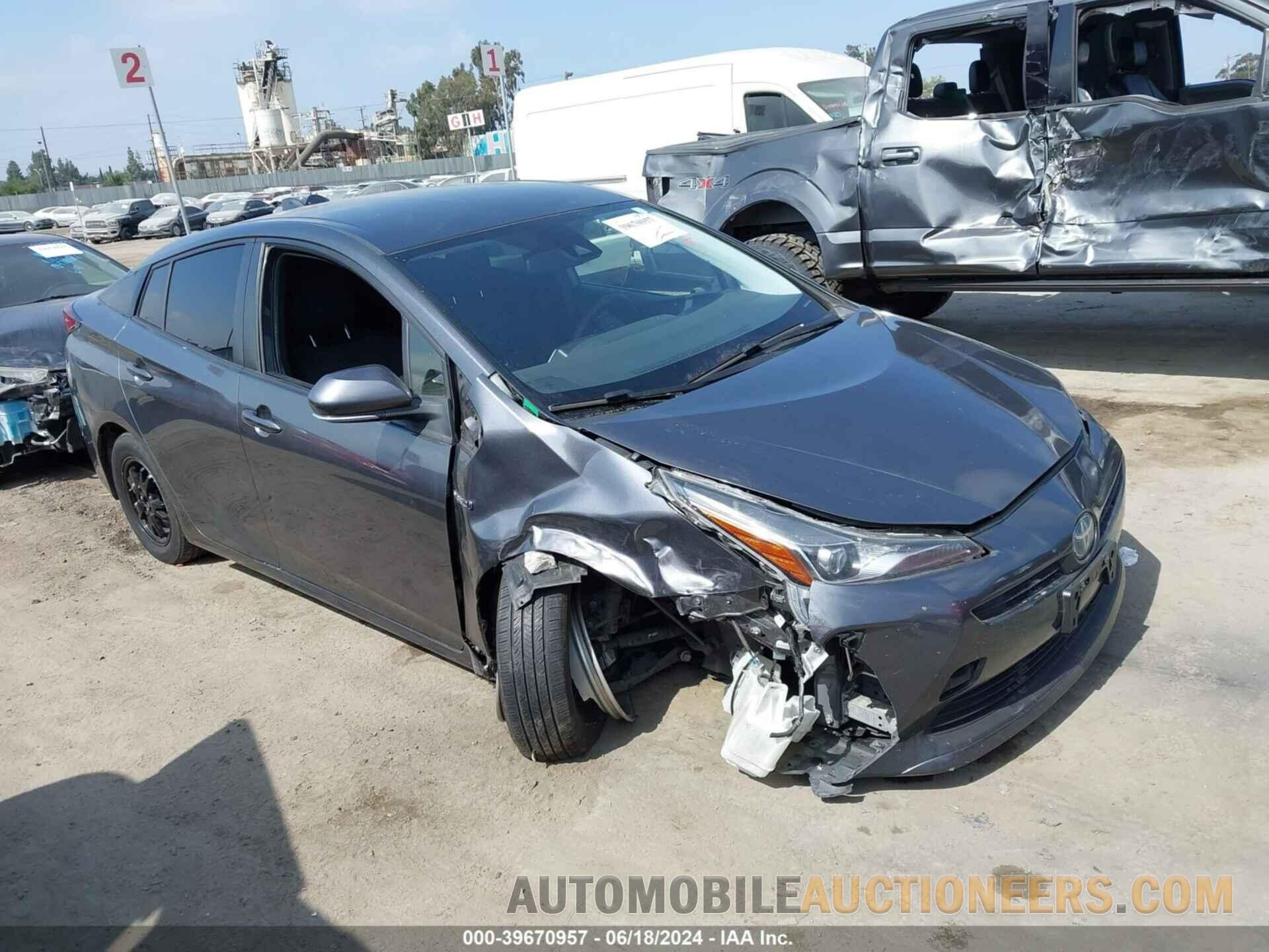 JTDKAMFU2M3153135 TOYOTA PRIUS 2021