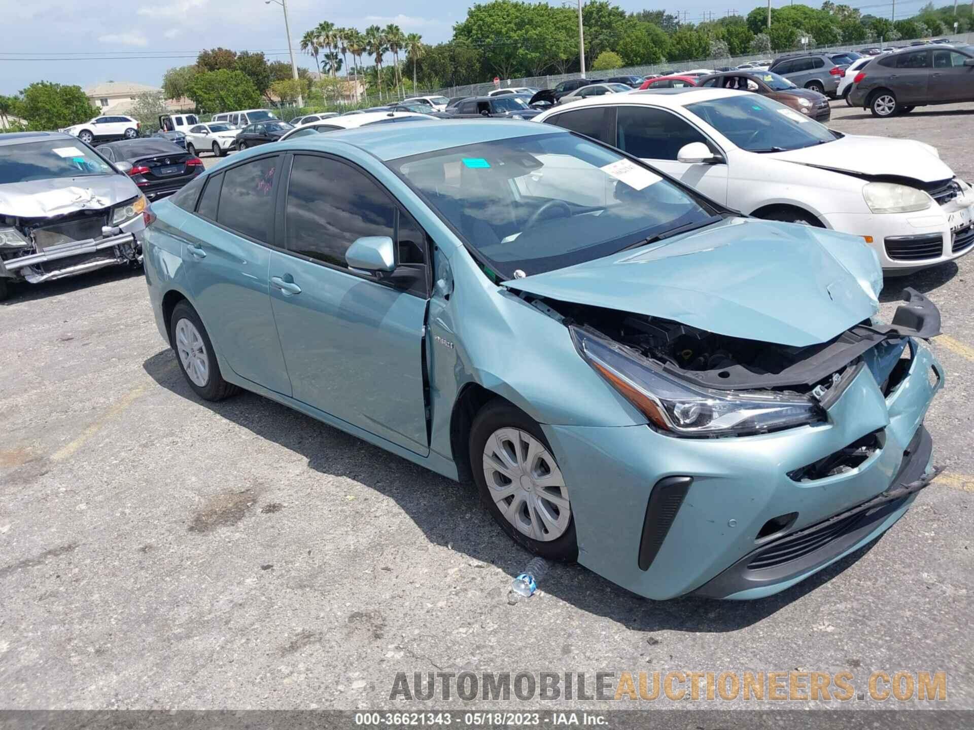 JTDKAMFU2N3156652 TOYOTA PRIUS 2022