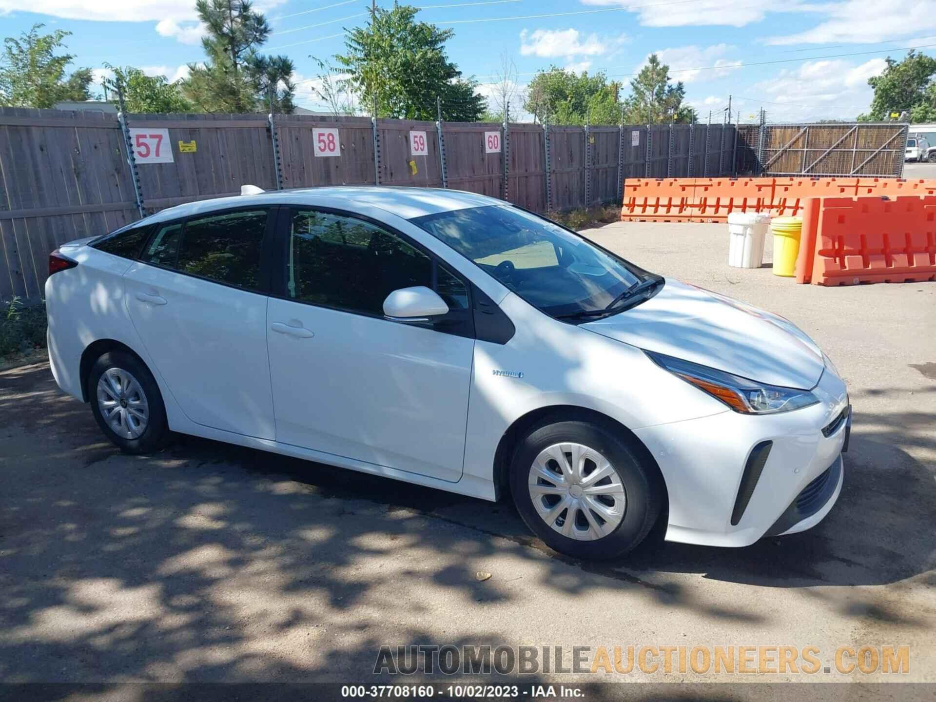 JTDKAMFU2N3159129 TOYOTA PRIUS 2022