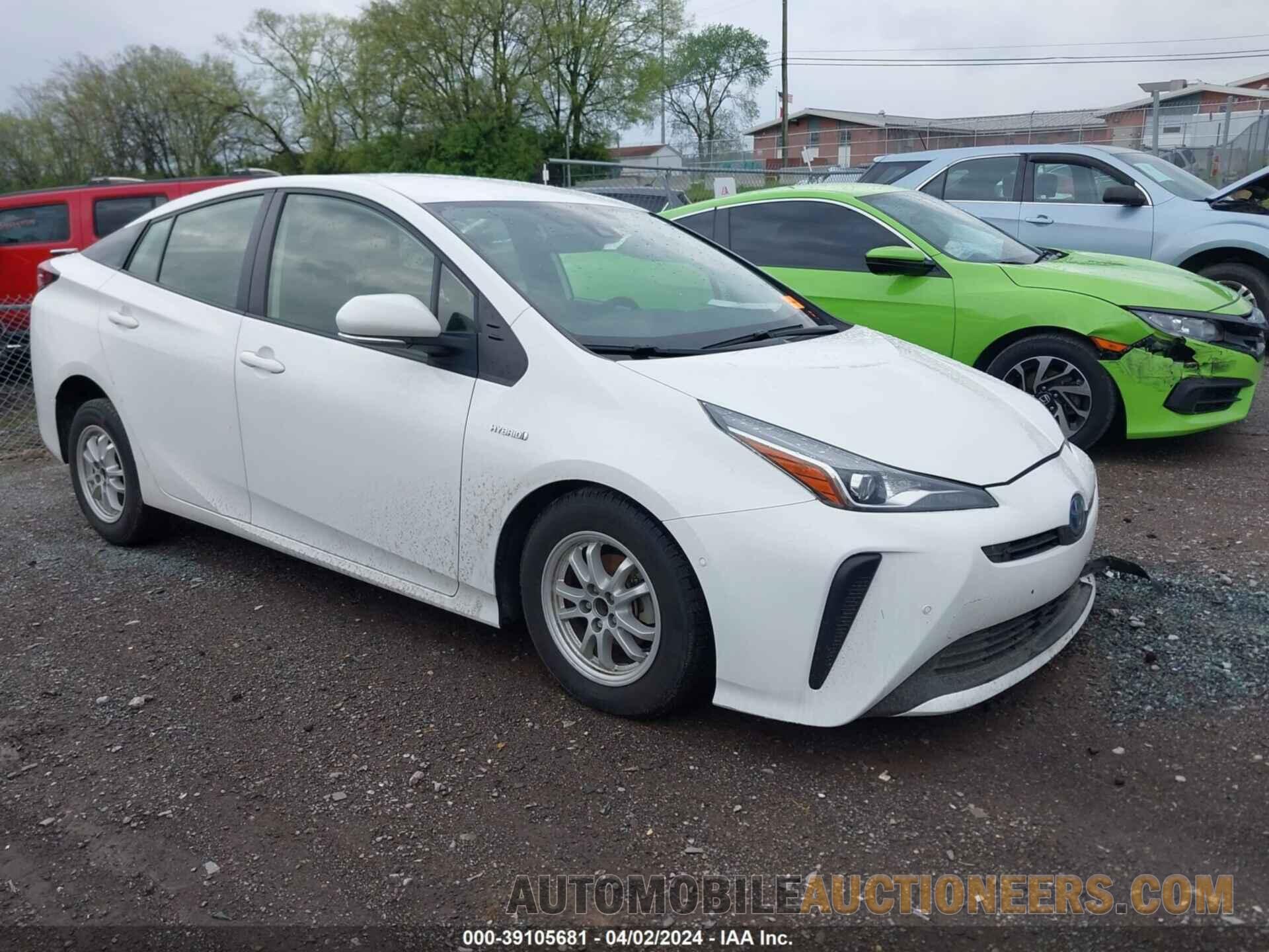 JTDKAMFU2N3163973 TOYOTA PRIUS 2022