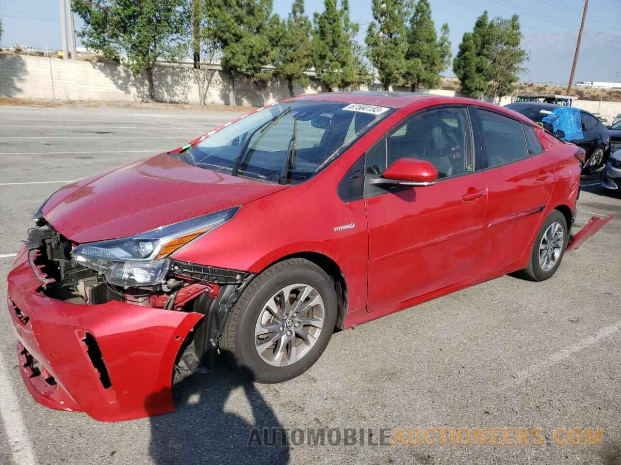 JTDKAMFU2N3167389 TOYOTA PRIUS NIGH 2022