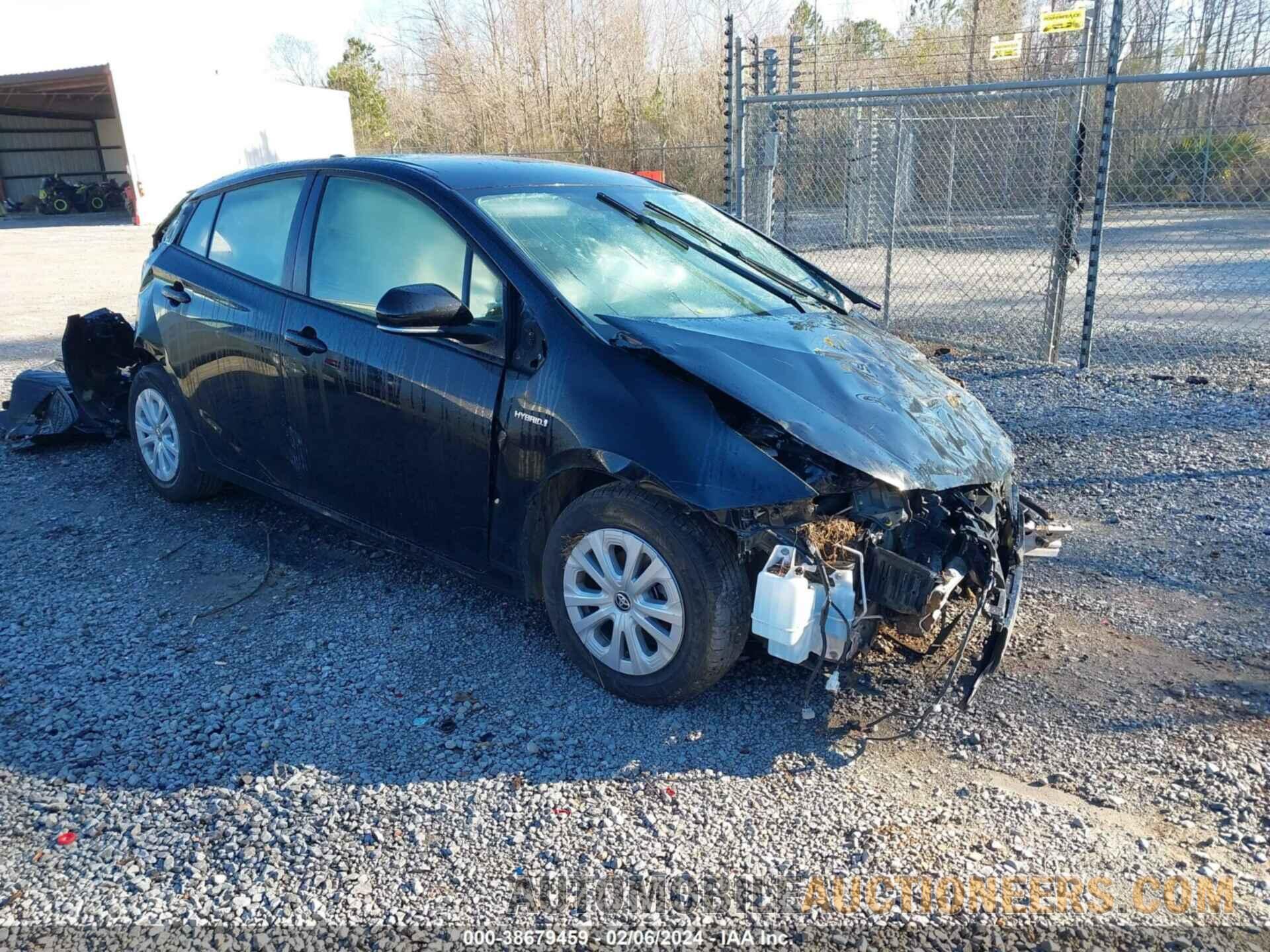 JTDKAMFU2N3181633 TOYOTA PRIUS 2022