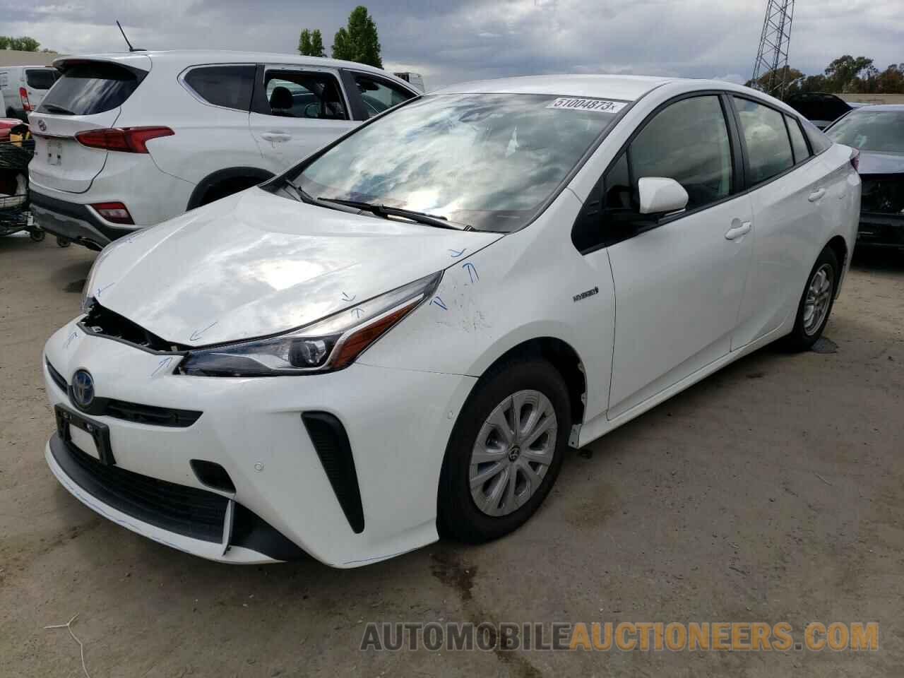 JTDKAMFU2N3184094 TOYOTA PRIUS NIGH 2022